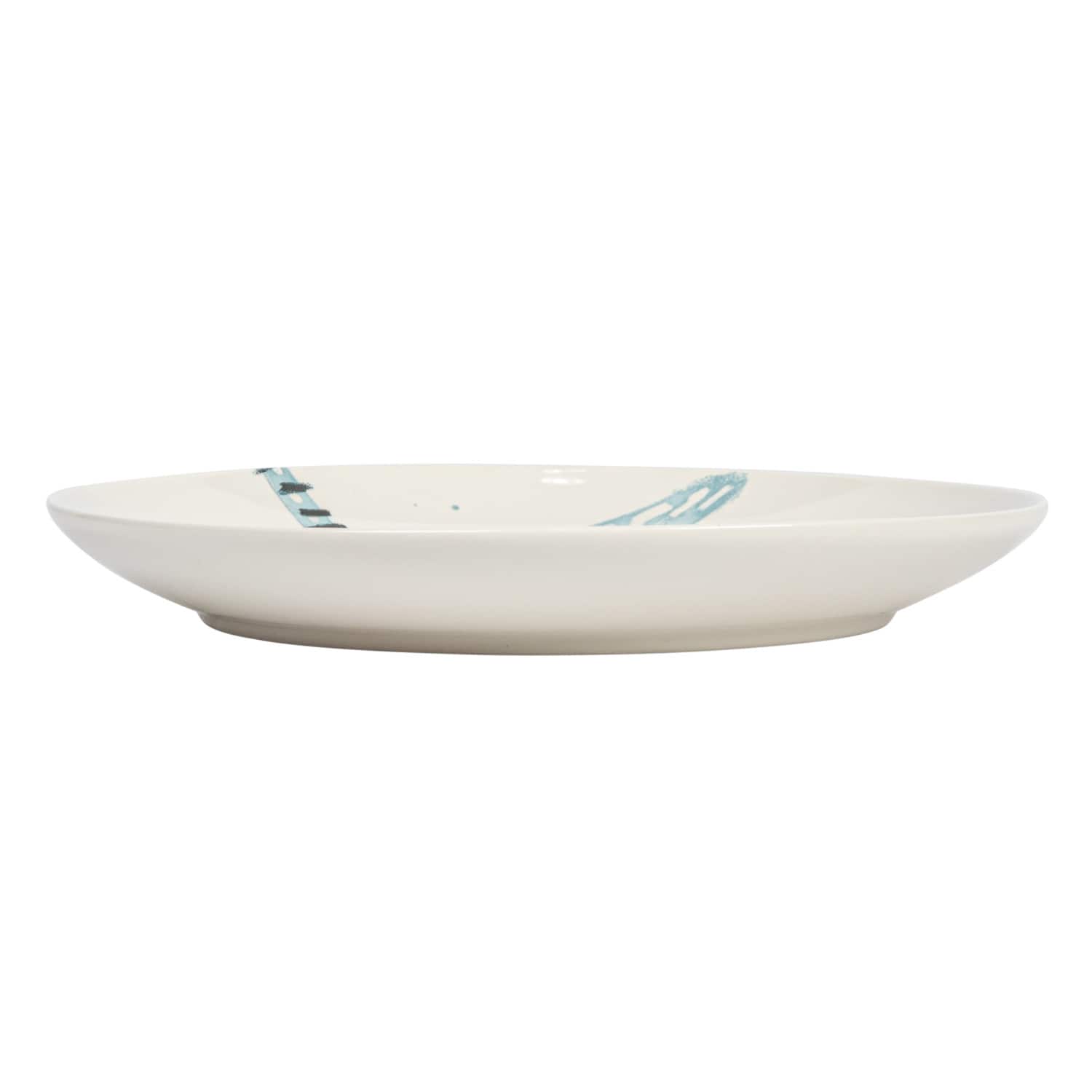 Hello Honey® 8.25" Wildlife Stoneware Dinner Plate Set