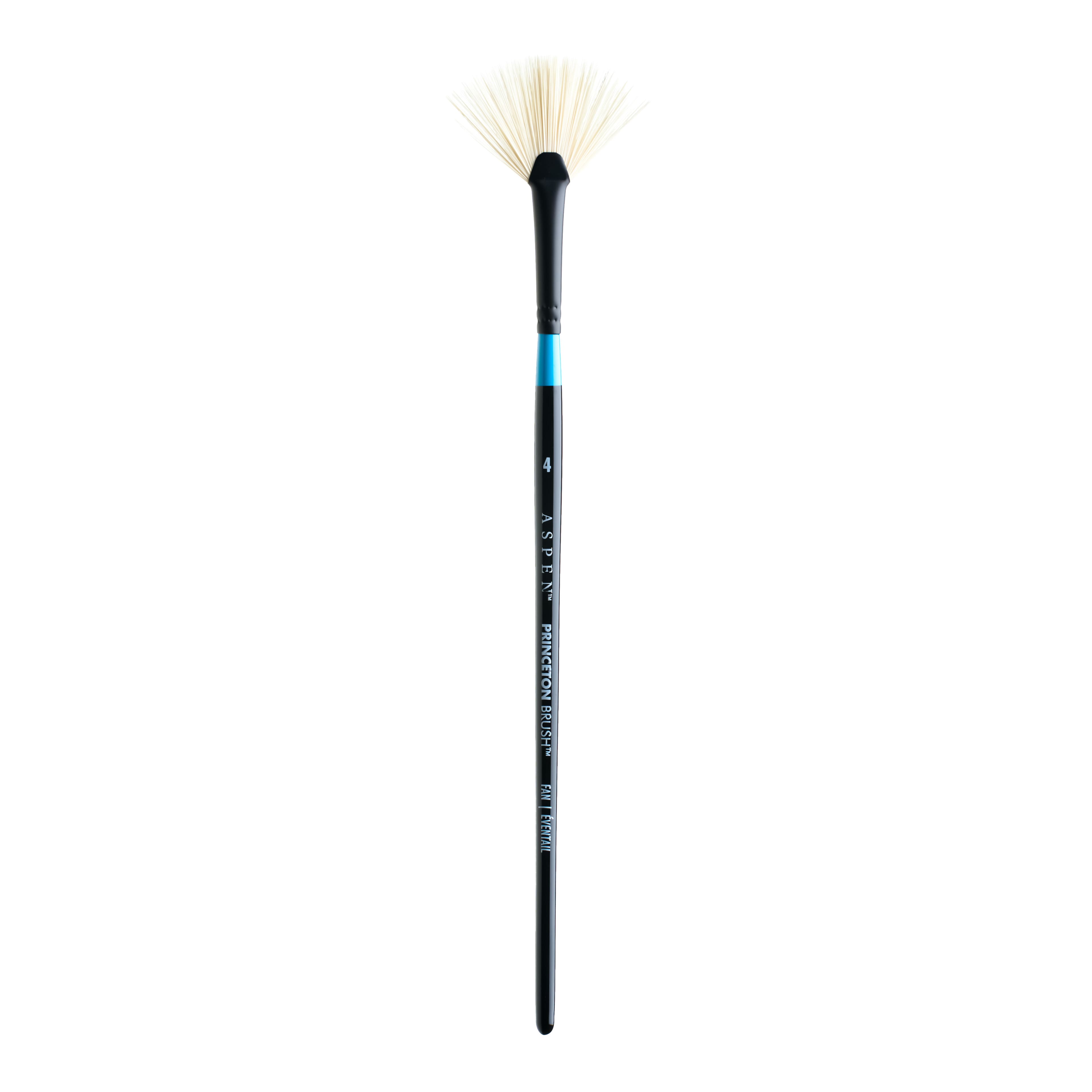 Princeton™ Aspen™ Size 4 Acrylic & Oil Short Handle Fan Brush