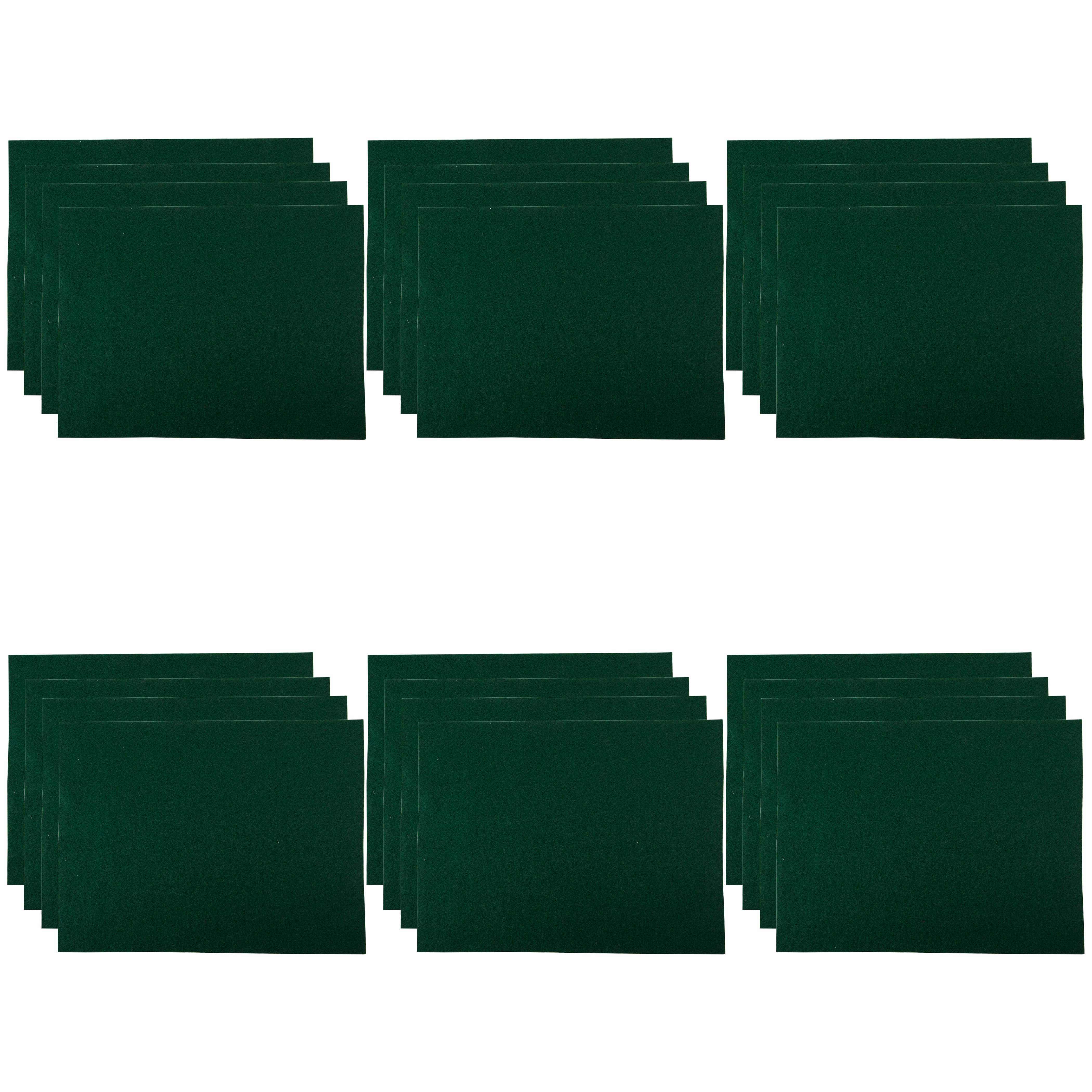 24 Pack: 9" x 12" Basic Felt by Creatology™