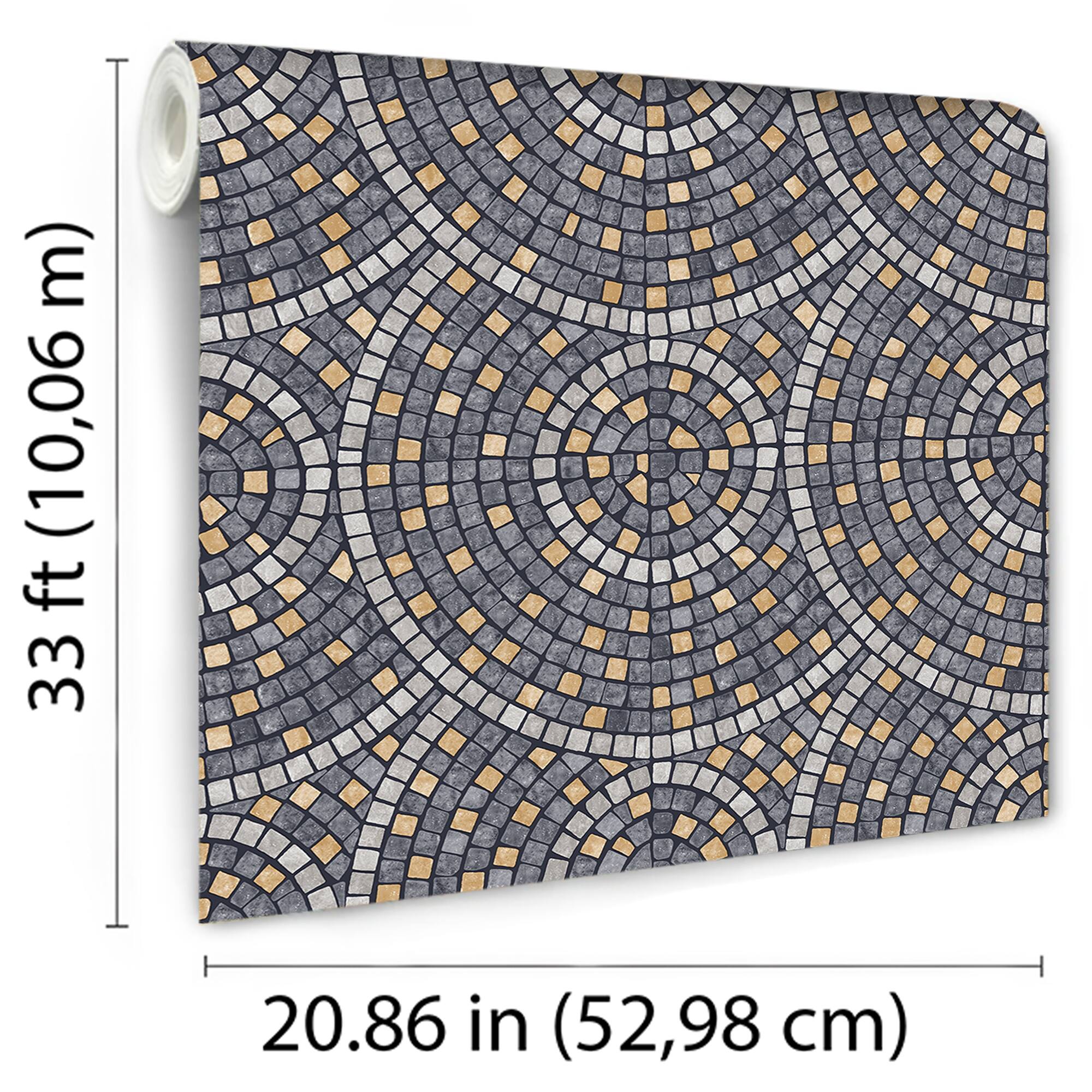 Designs Direct Mosaic Mirage Wallpaper