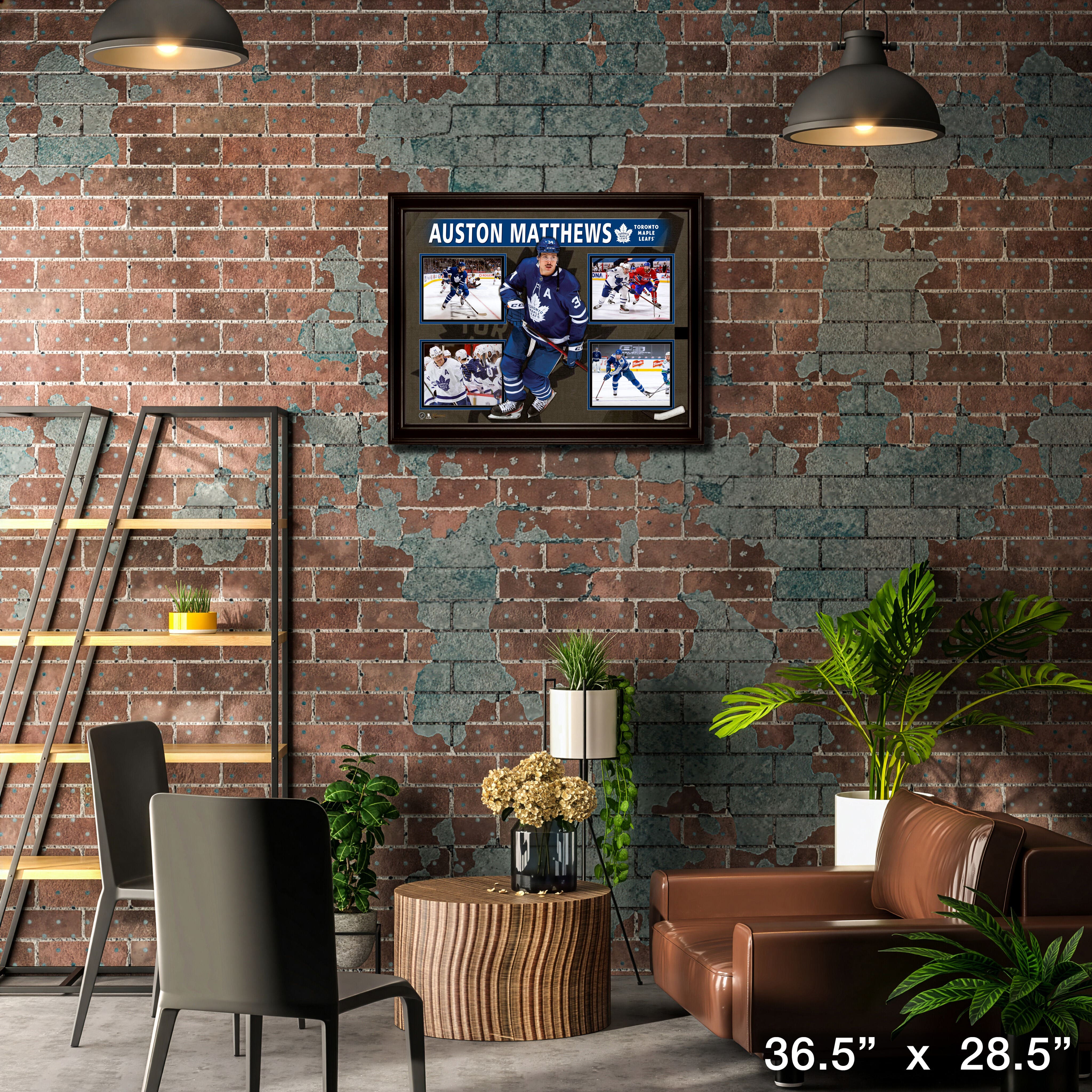 Auston Matthews Framed 4 Photo Collage 36.5" x 28.5"