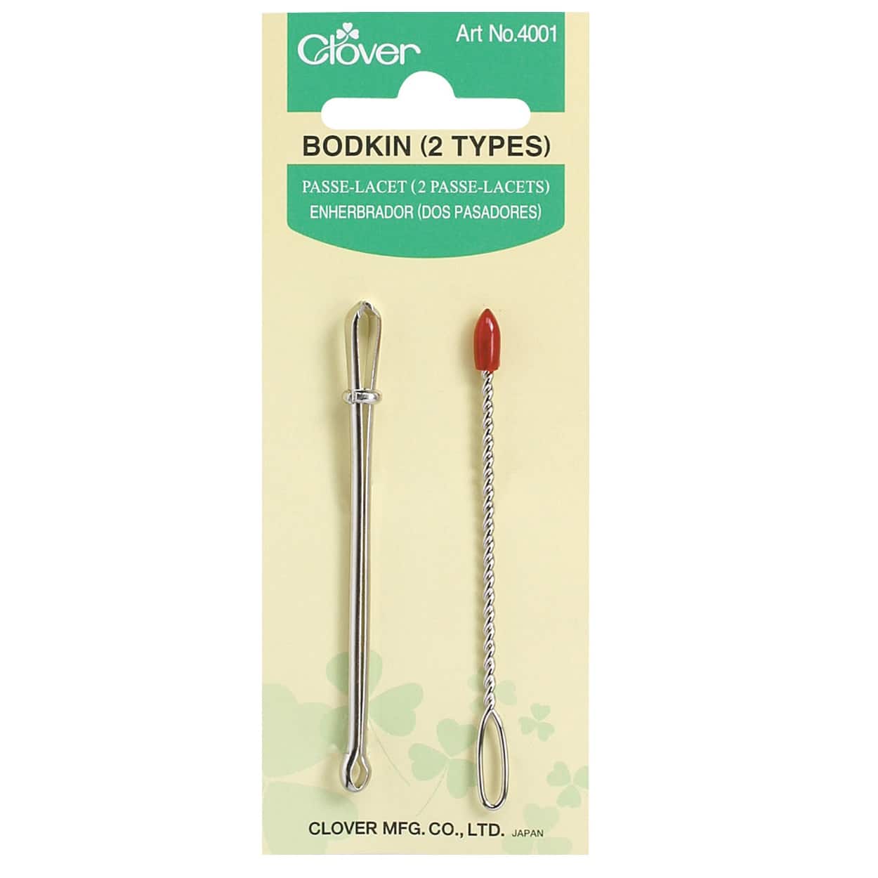 Clover Bodkin Set