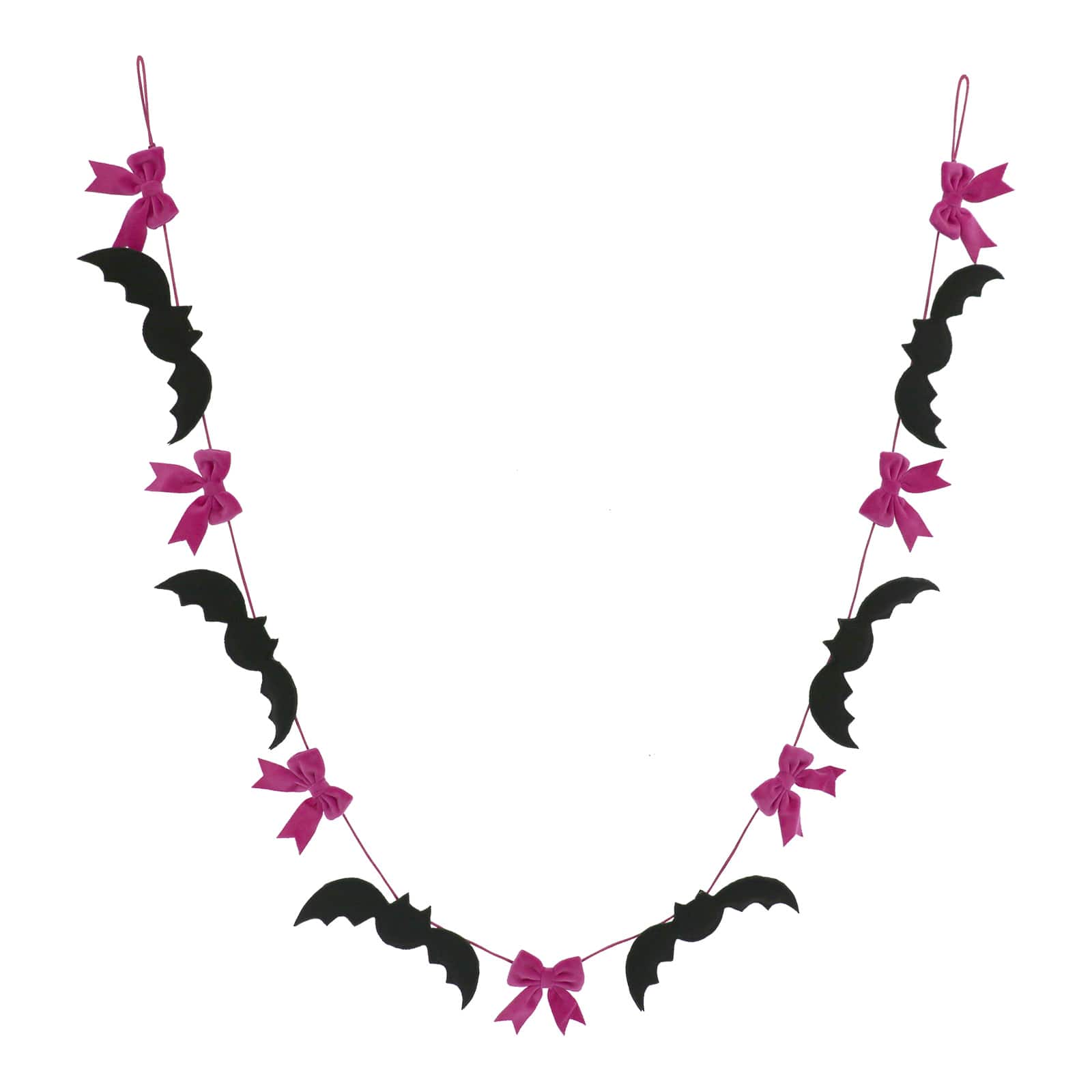 6ft. Bat & Bow Garland by Ashland®