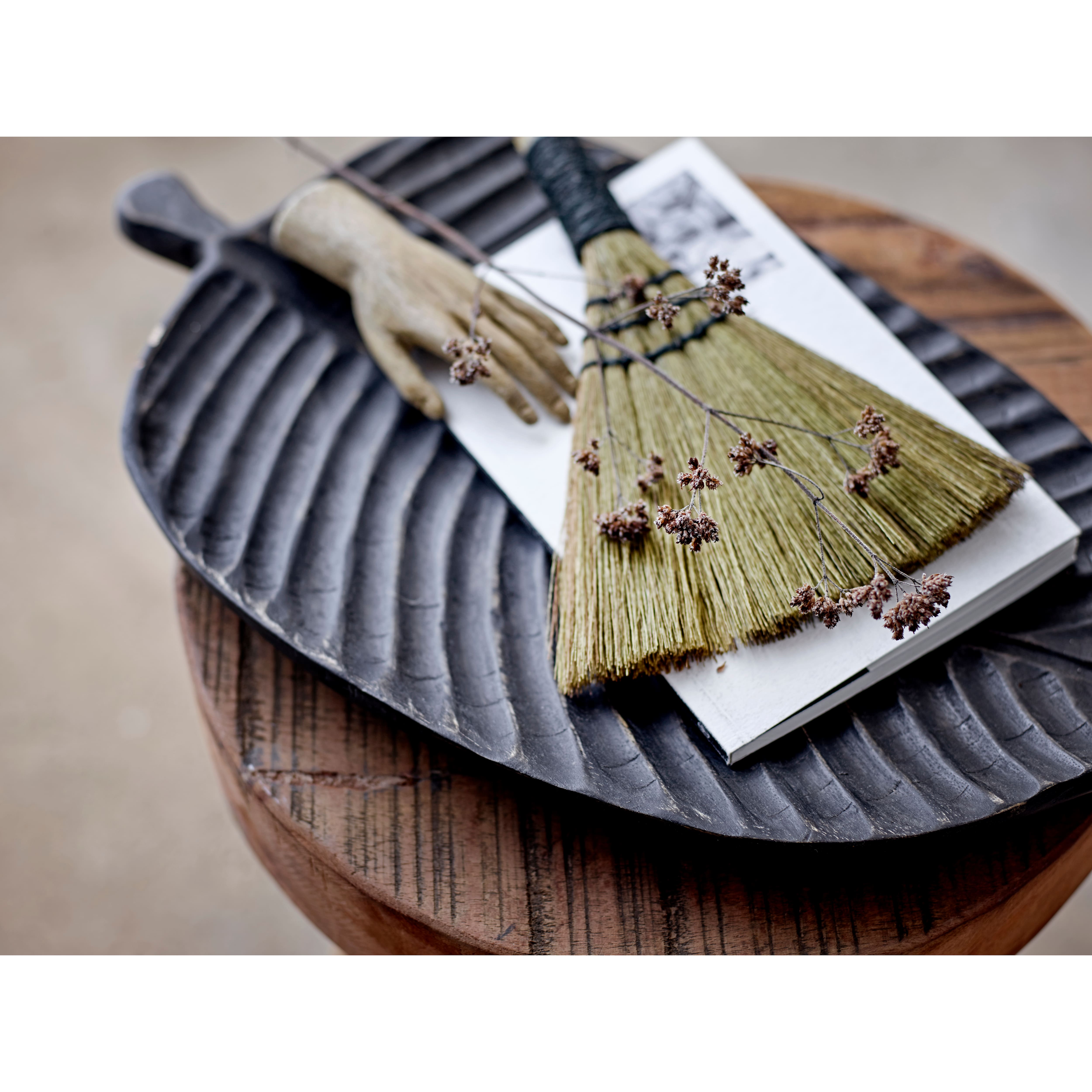 Hello Honey® Whisk Brooms with Neutral Color Yarn Wrapped Handles Set