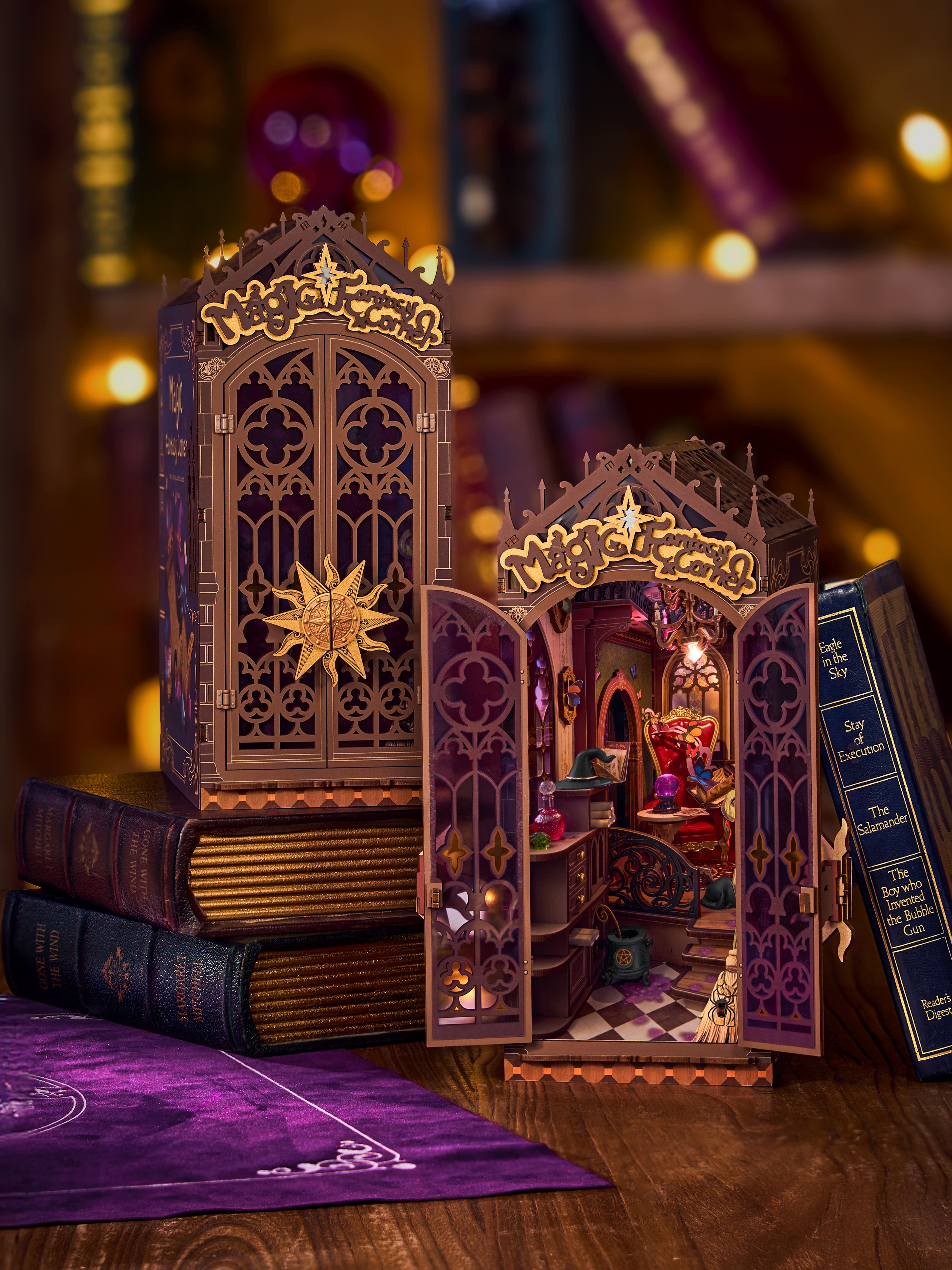 Rolife® Magic Fantasy Corner DIY Book Nook Kit