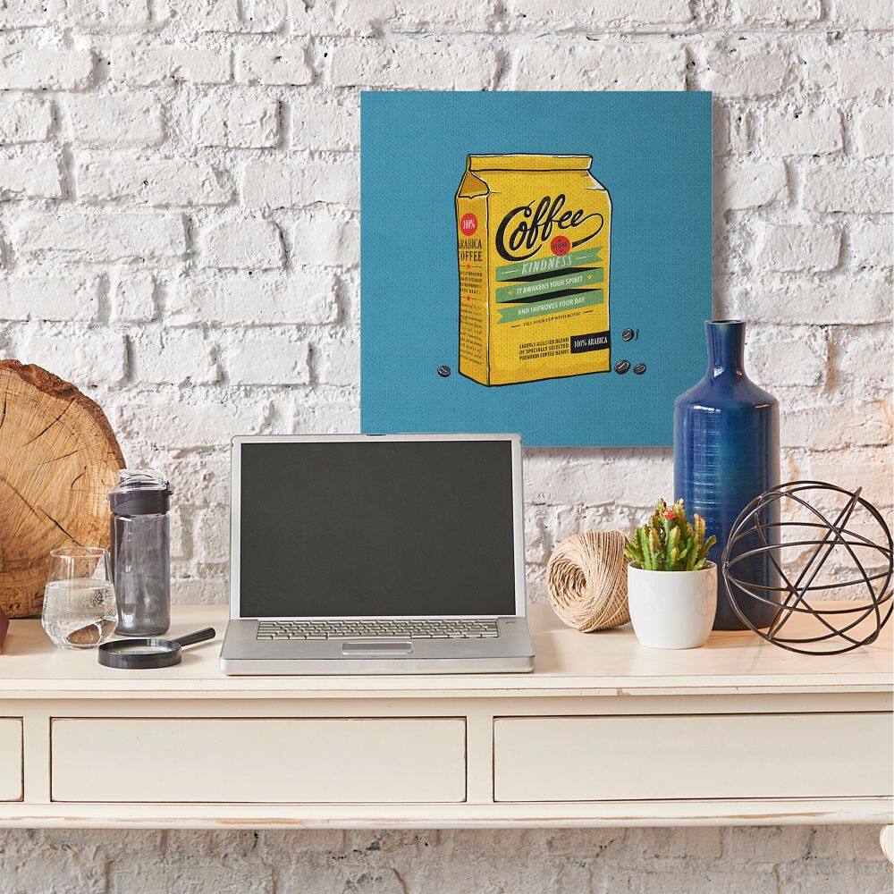Stupell Industries Coffee Wisdom Canvas Wall Art