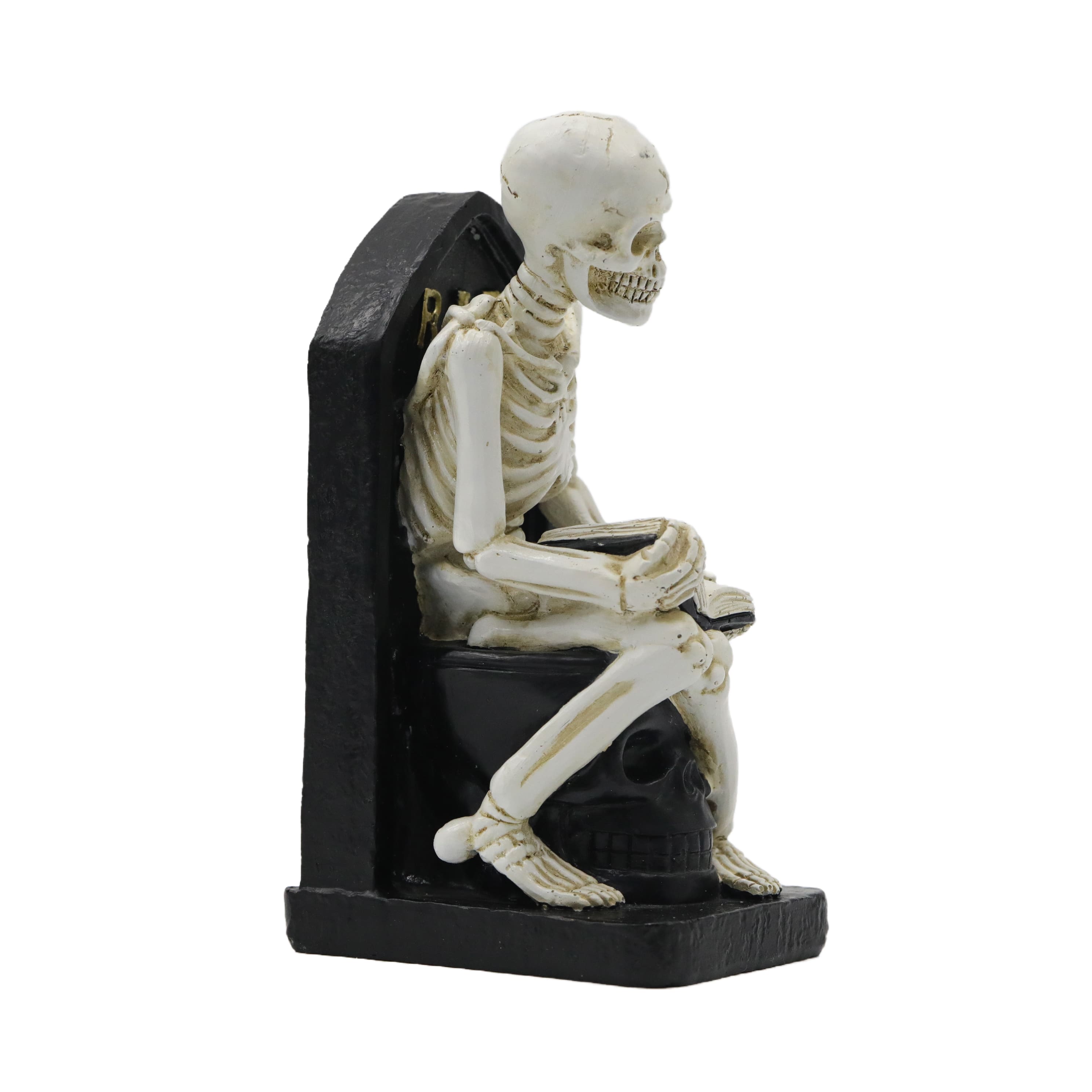 7.1" Skeleton Reading Tabletop Décor by Ashland®