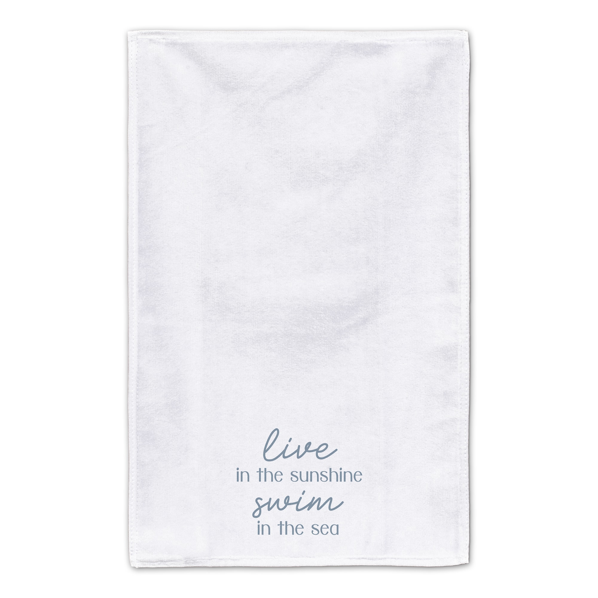 Live In The Sunshine Swim In The Sea Tea Towel Set