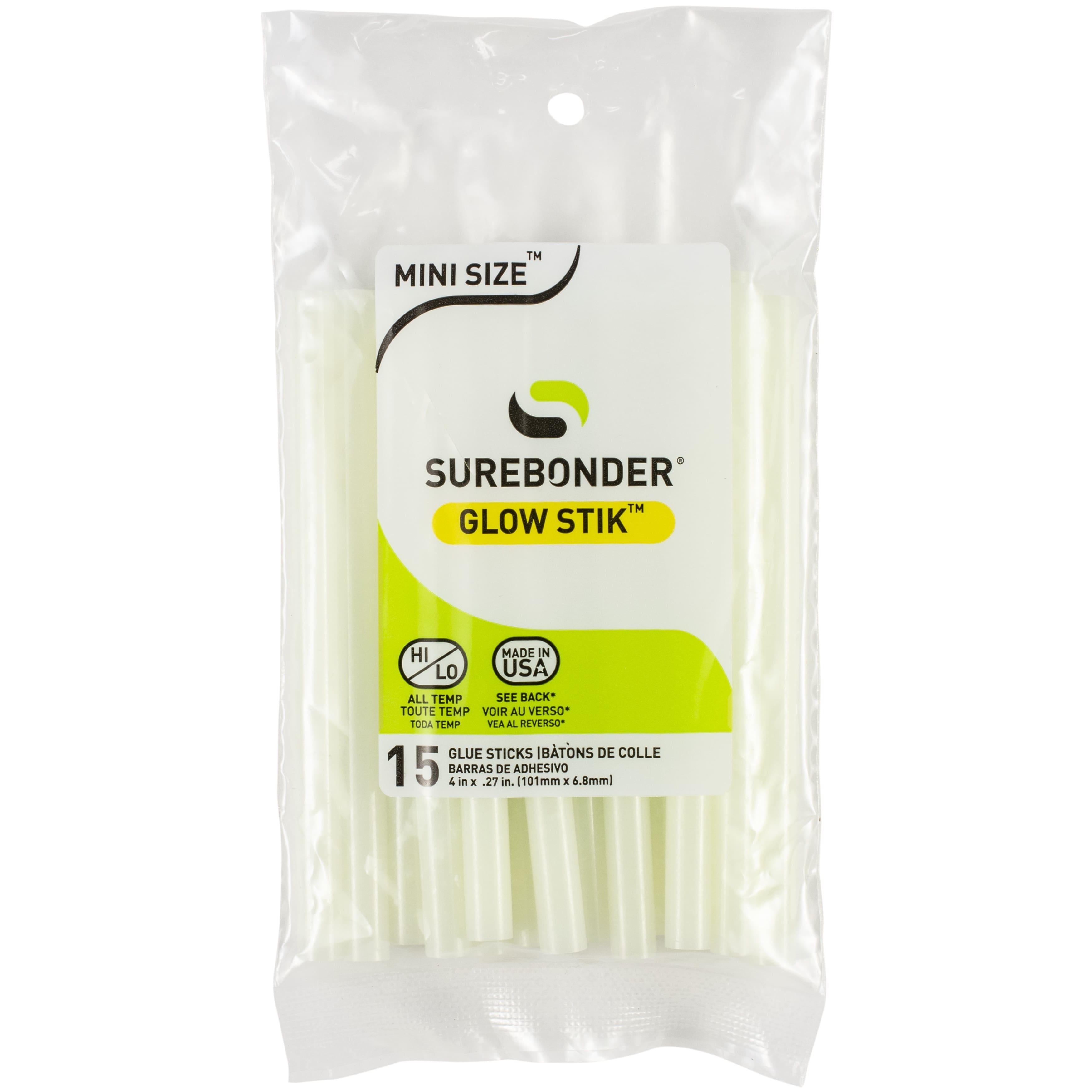 Surebonder® Glow Stik™ Mini Glue Sticks