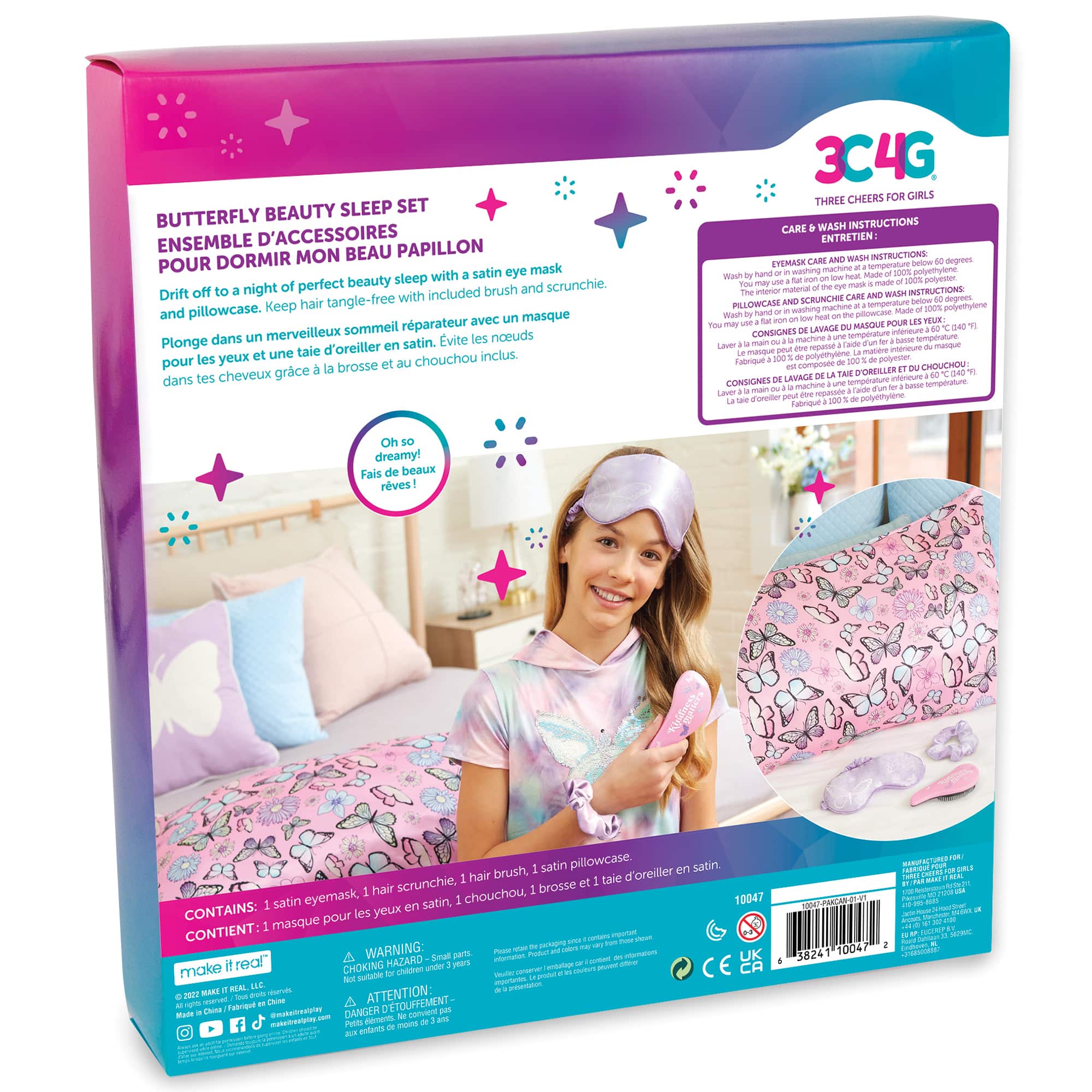 Make It Real 3C4G Butterfly Beauty Sleep Set