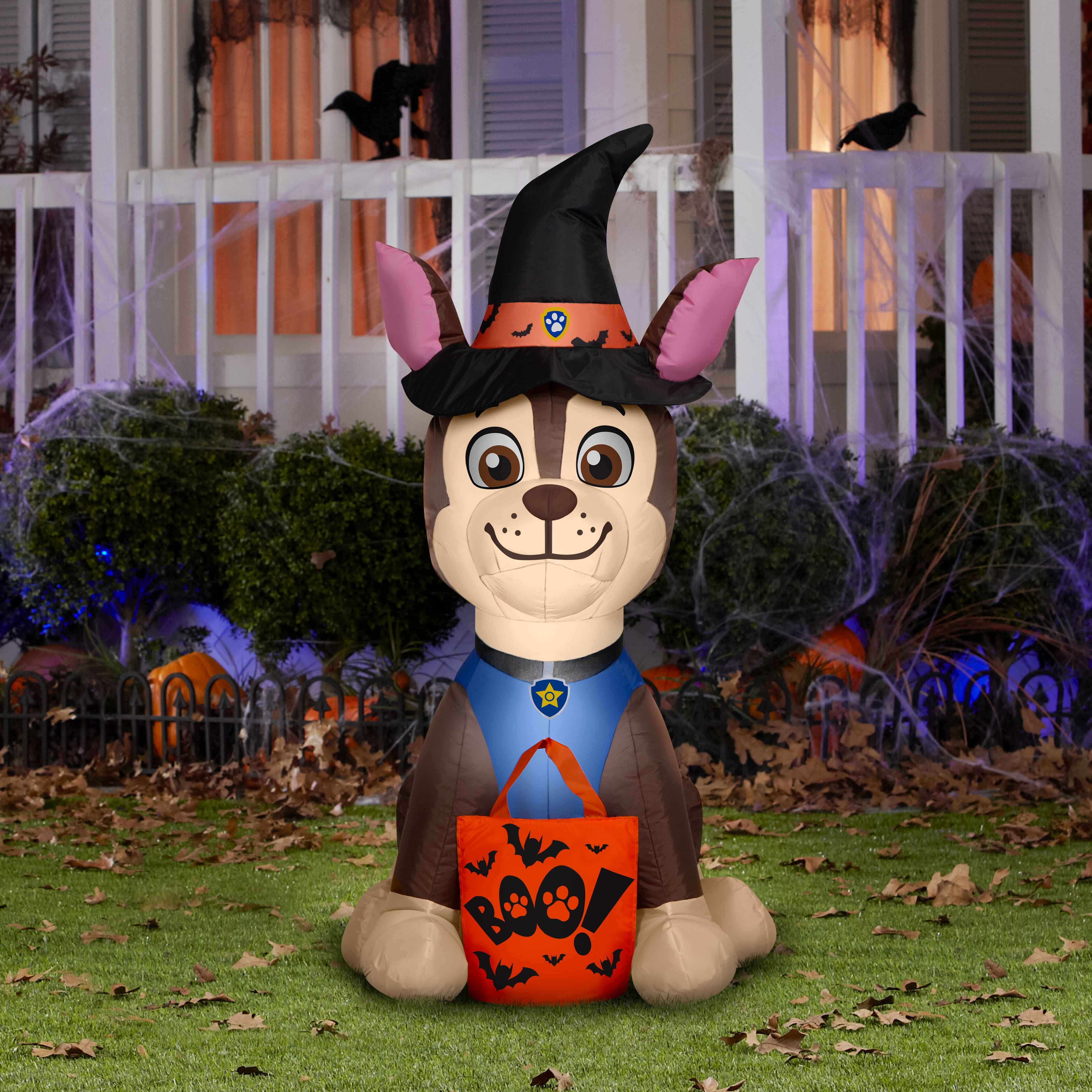 3.5ft. Airblown® Inflatable Chase in Witch Costume