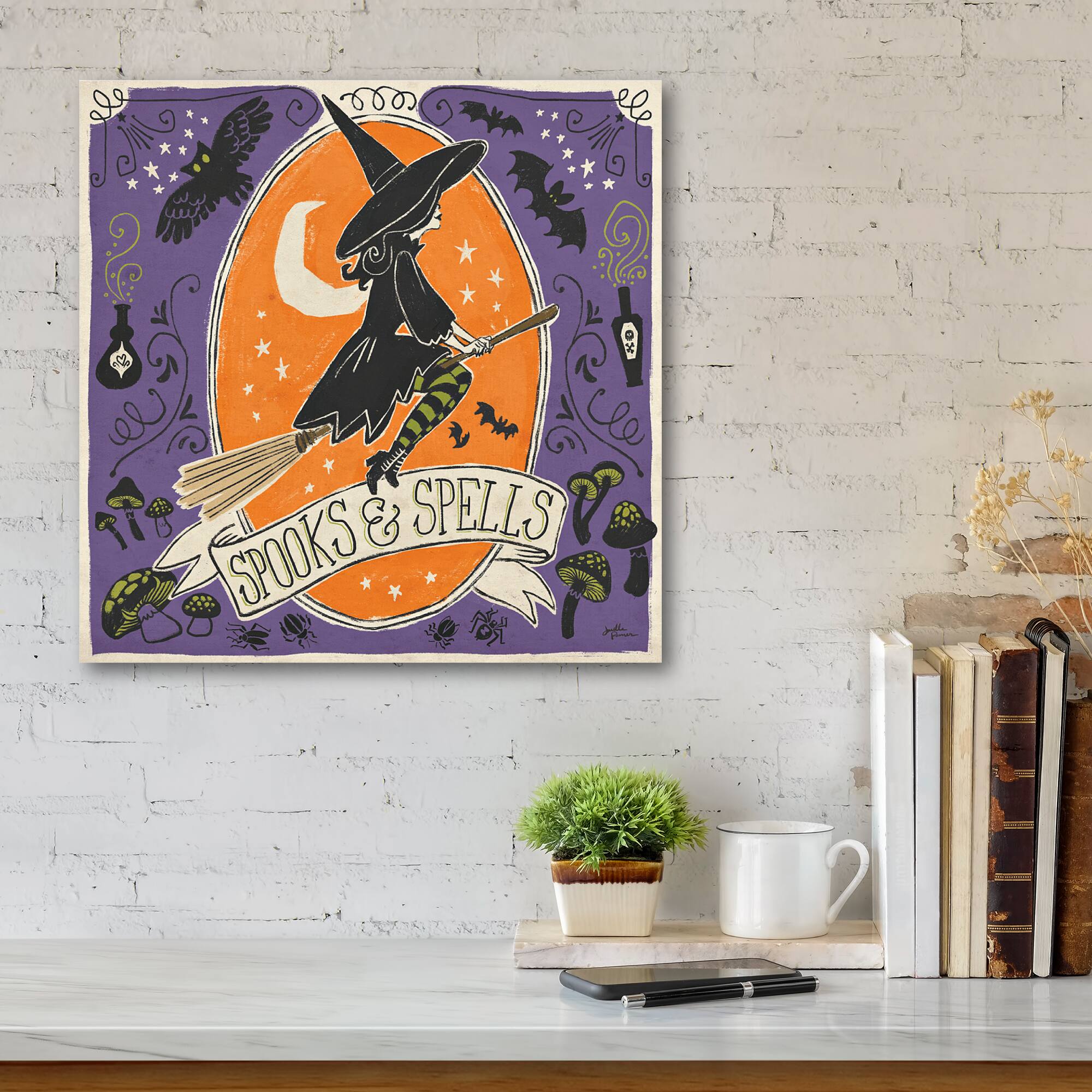 Courtside Market® Spooks & Spells Gallery-Wrapped Canvas Wall Art