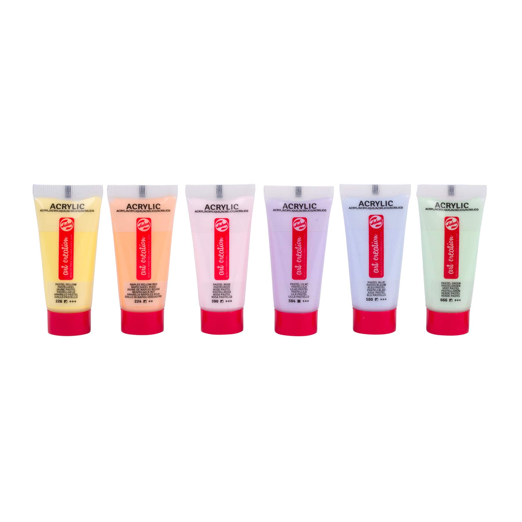 Talens Art Creation Pastel Acrylic Paint Set