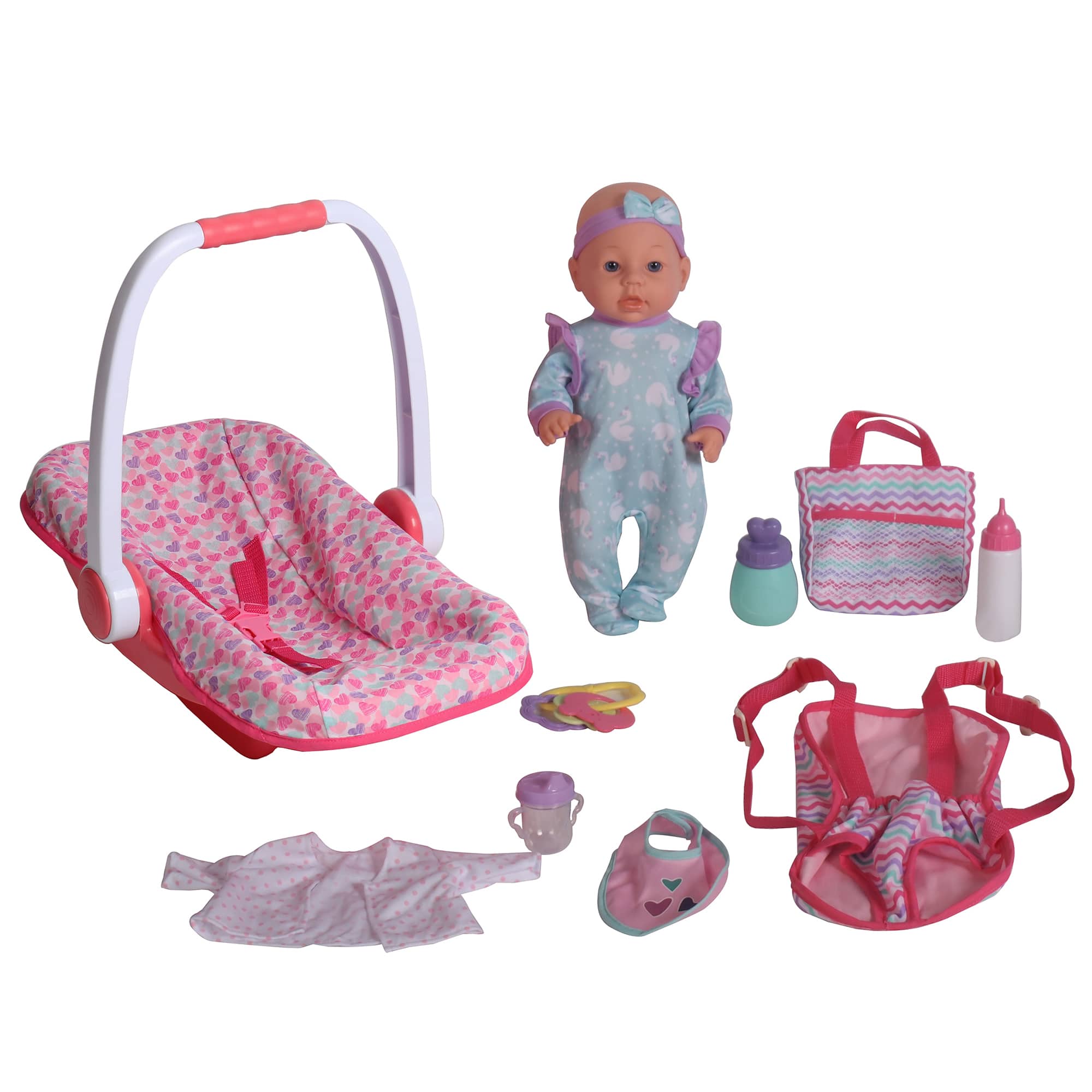 Dream Collection 16" Baby Doll With Carrier