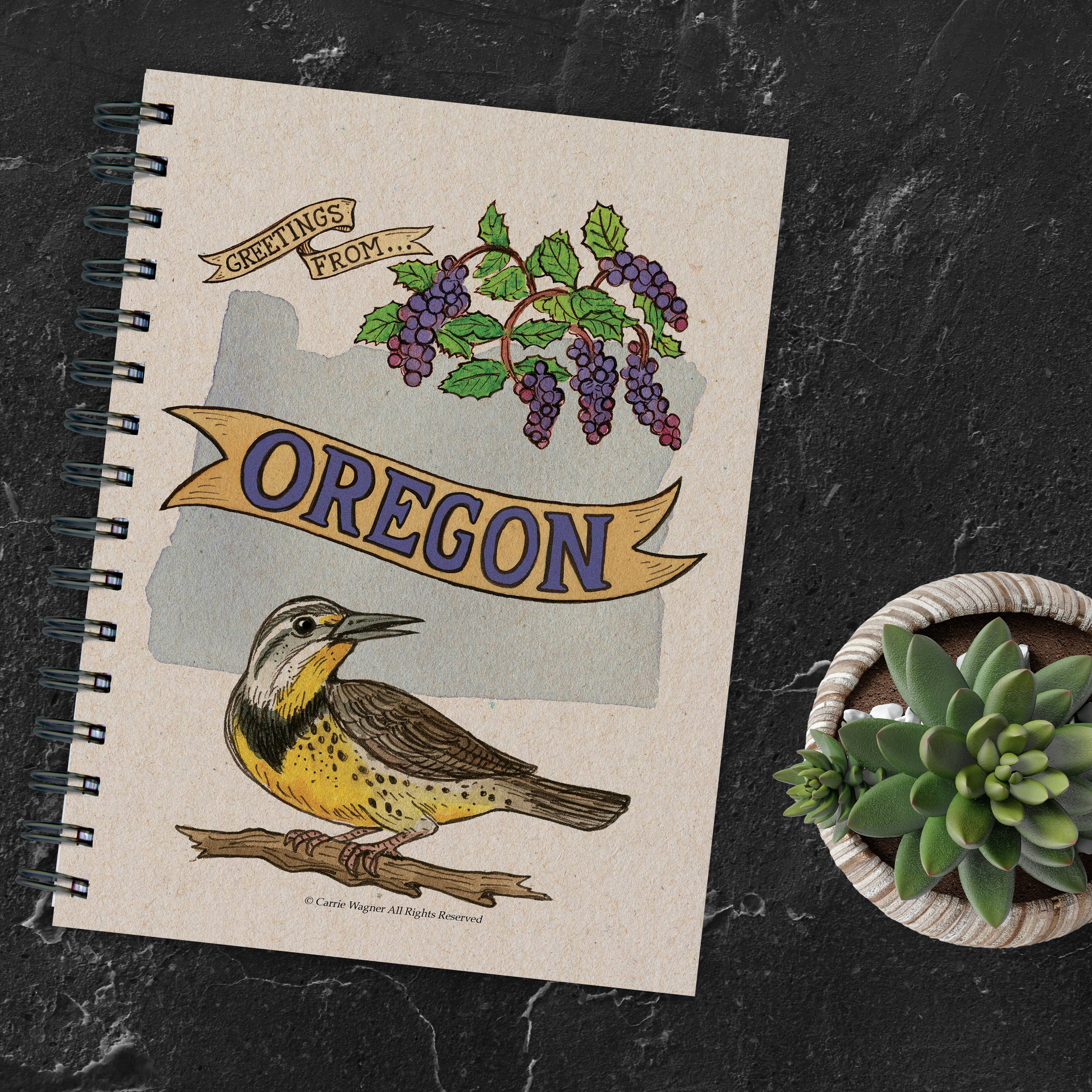 TF Publishing Greetings From Oregon Journal