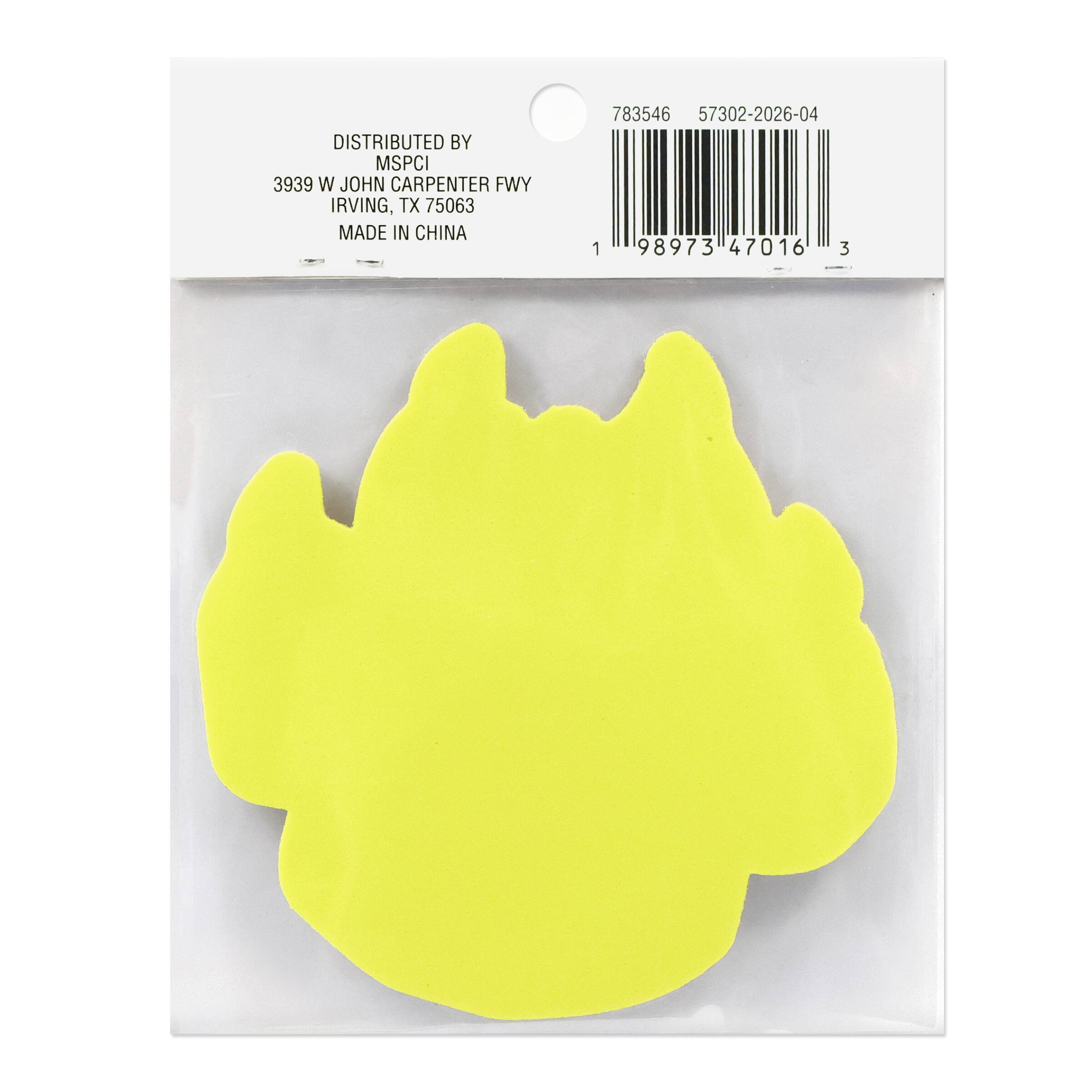 Glitter Paw Foam Sticker by Celebrate It®