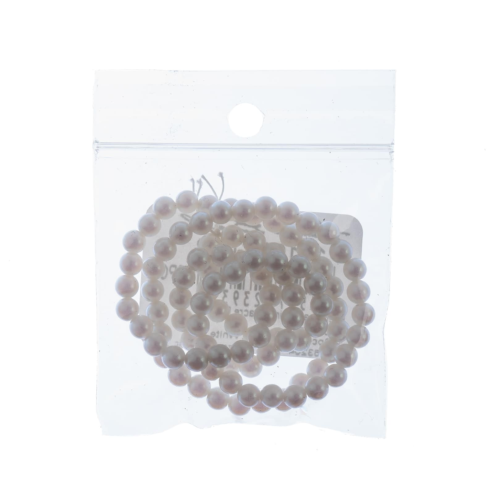 Preciosa Maxima 4mm Pearlescent Glass Nacre Pearls