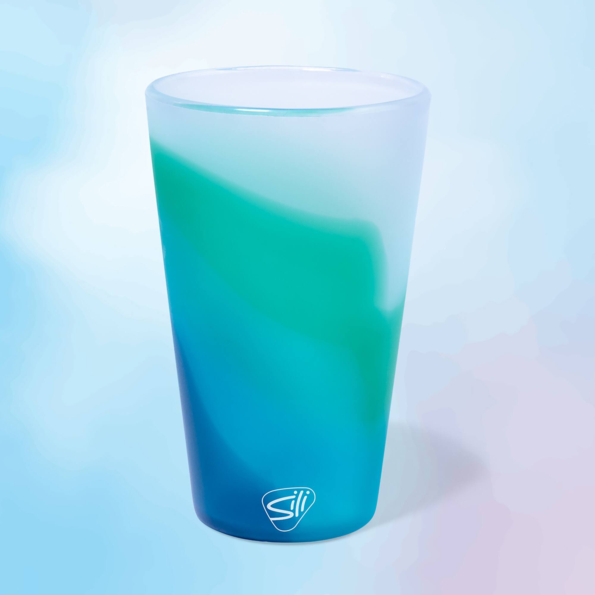 Silipint® 16oz. Aurora, Moon Beam, Desert Sun & Mountain Air Silicone Pint Glasses, 4ct.