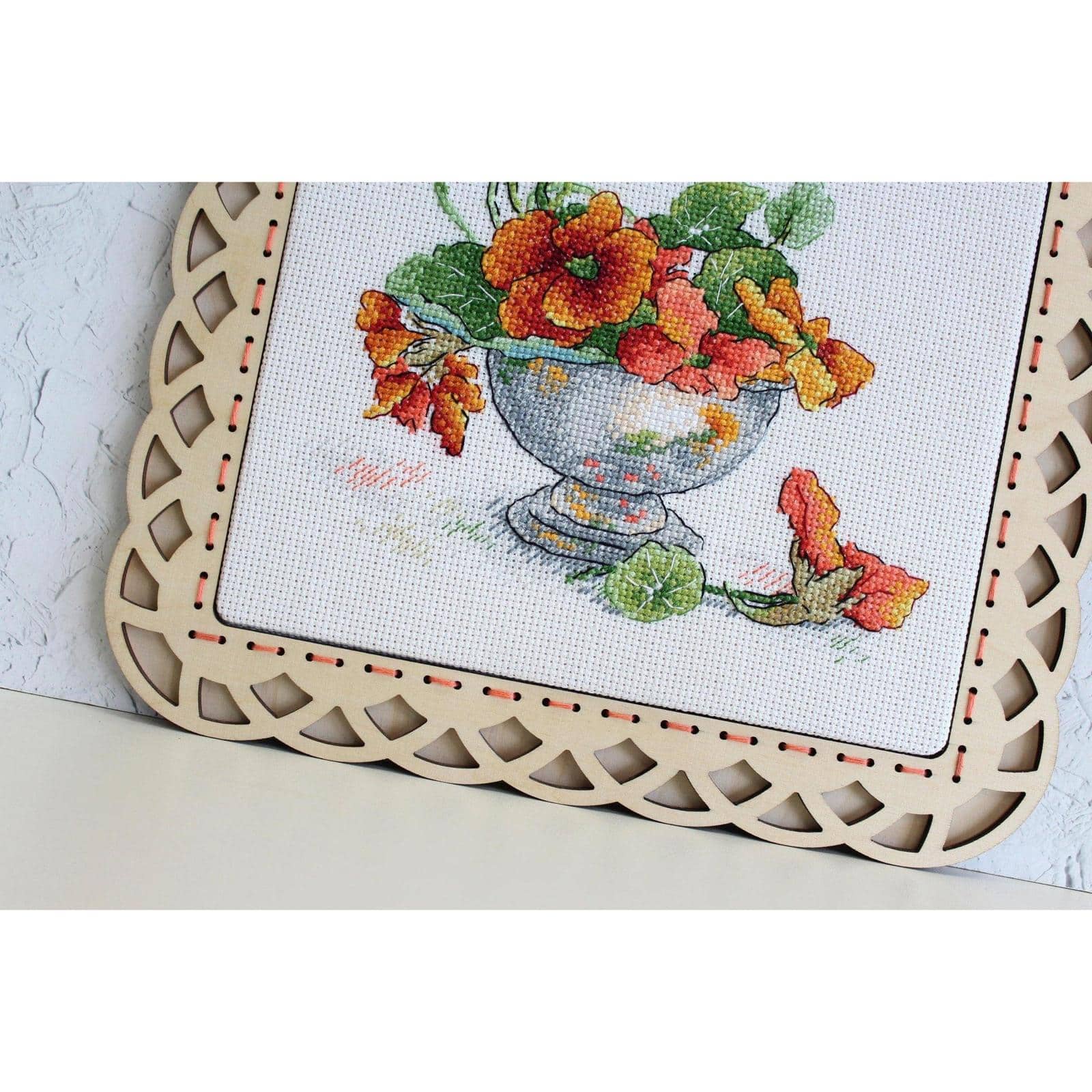 MP Studia Nasturtium Cross Stitch Kit
