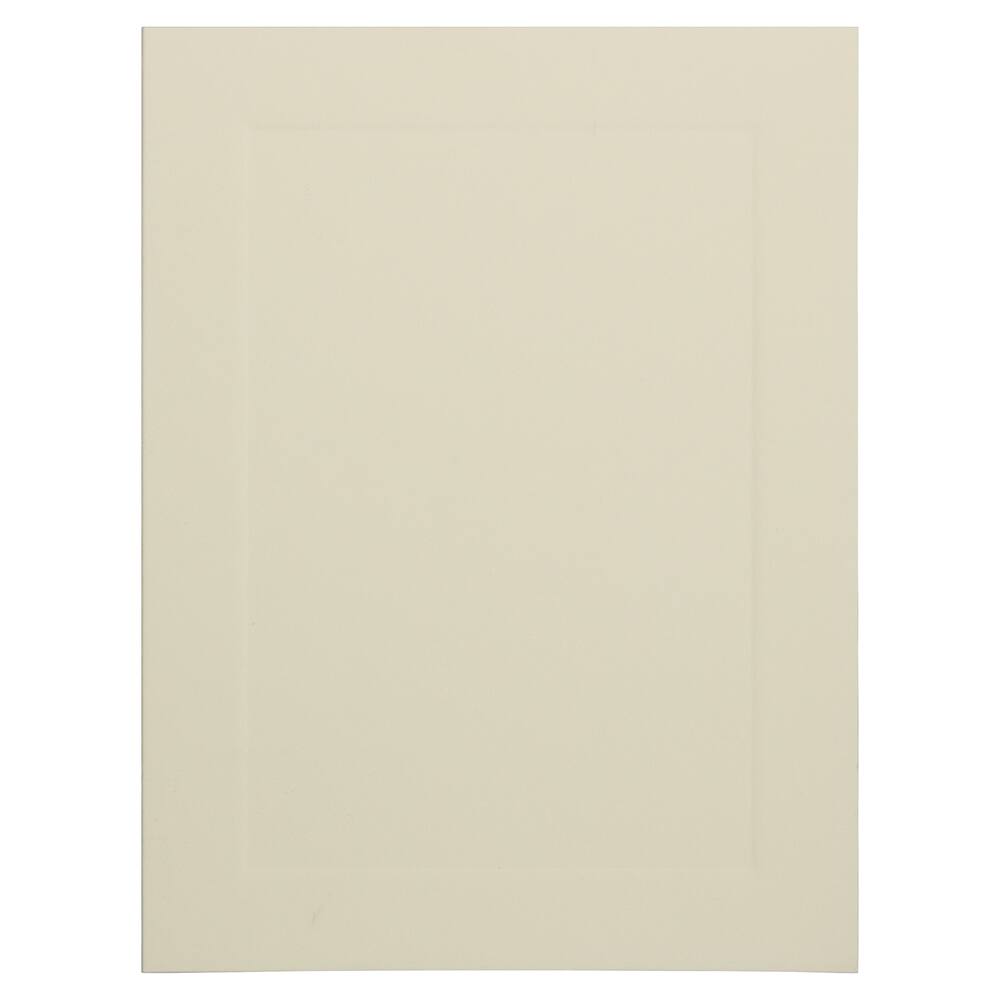 JAM Paper 4.62" x 6.25" Ivory Panel Blank Foldover Cards