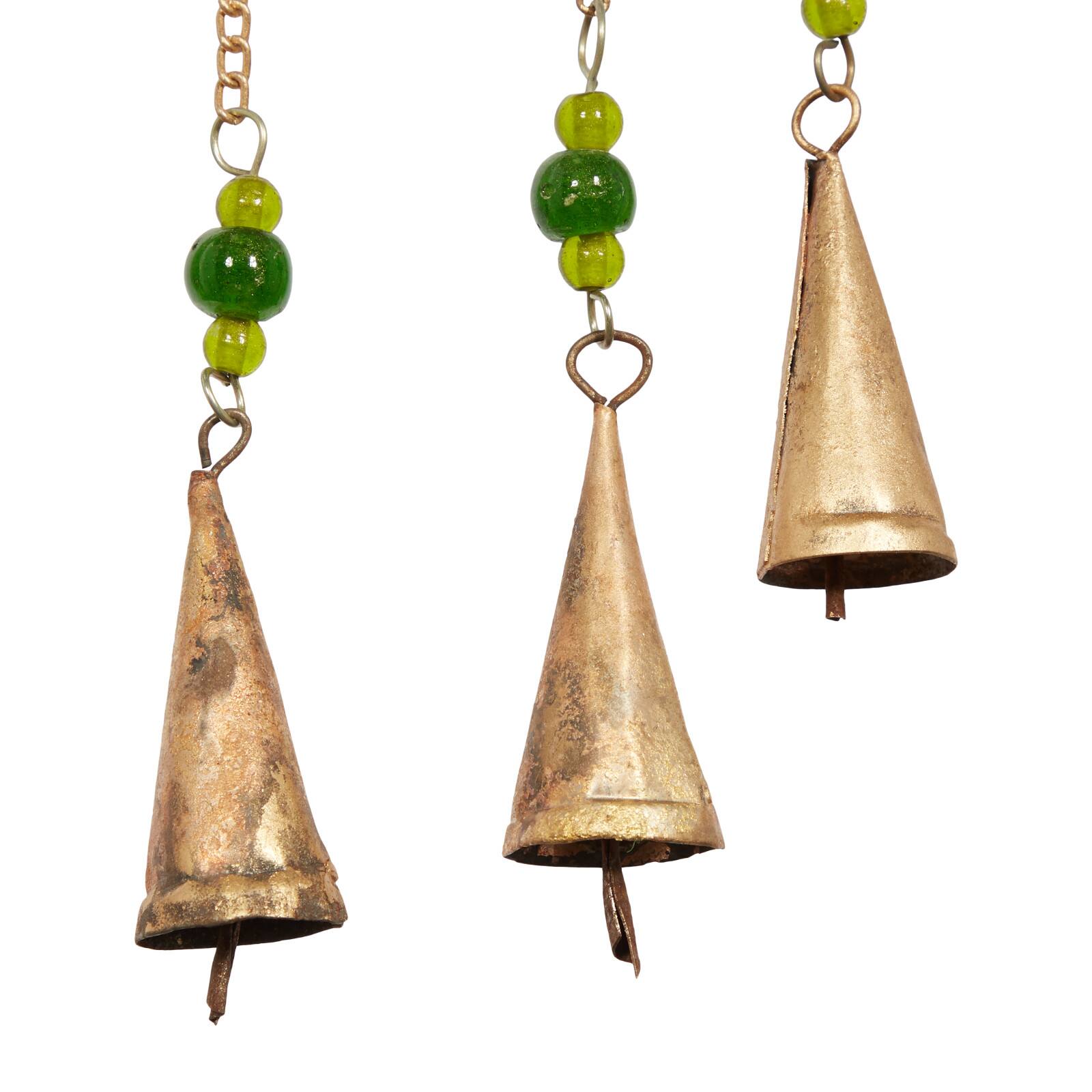 Silver Sun & Moon Metal Eclectic Windchime