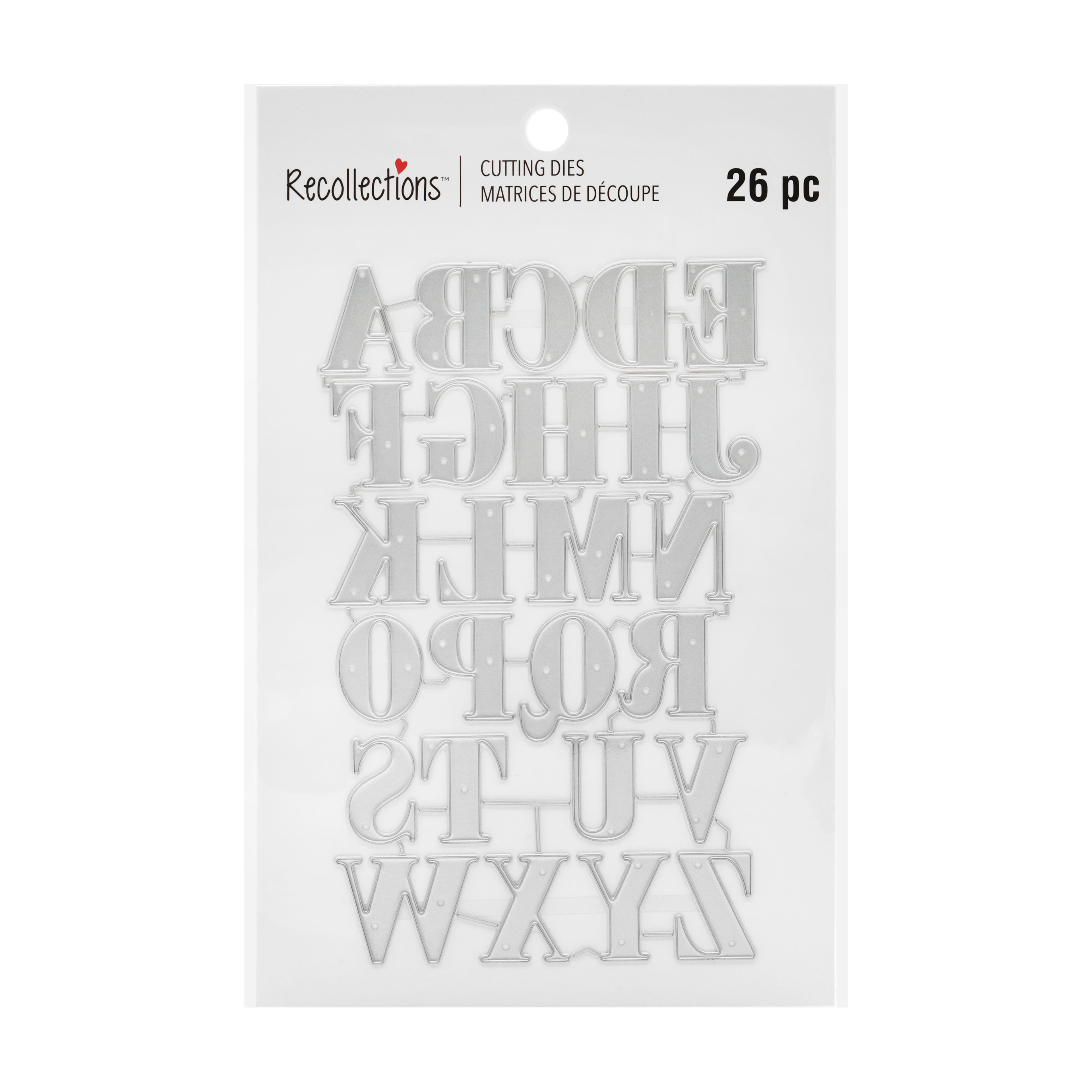 6 Pack: Alphabet Cutting Die by Recollections™