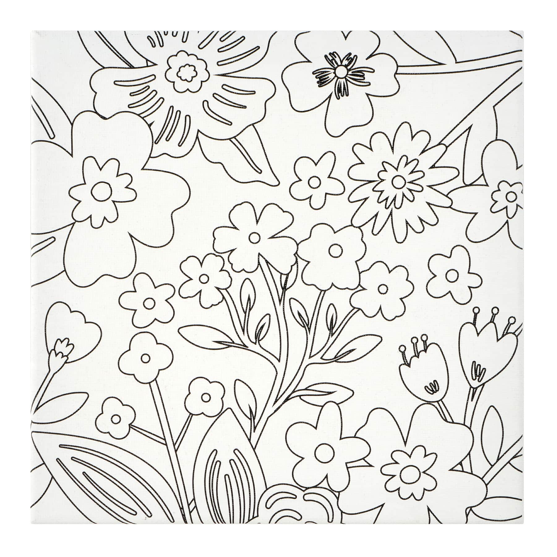 Flowers Canvas Painting Kit by Creatology™