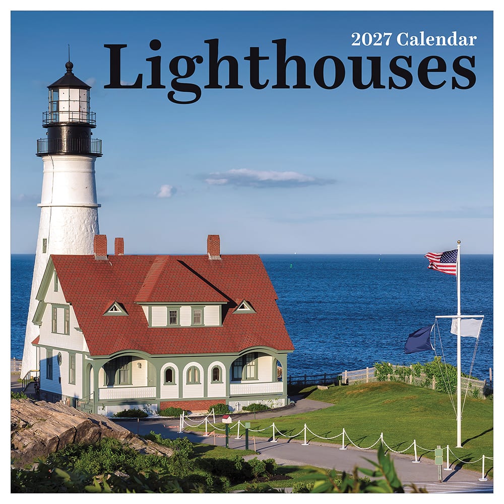 2027 Lighthouses Mini Calendar