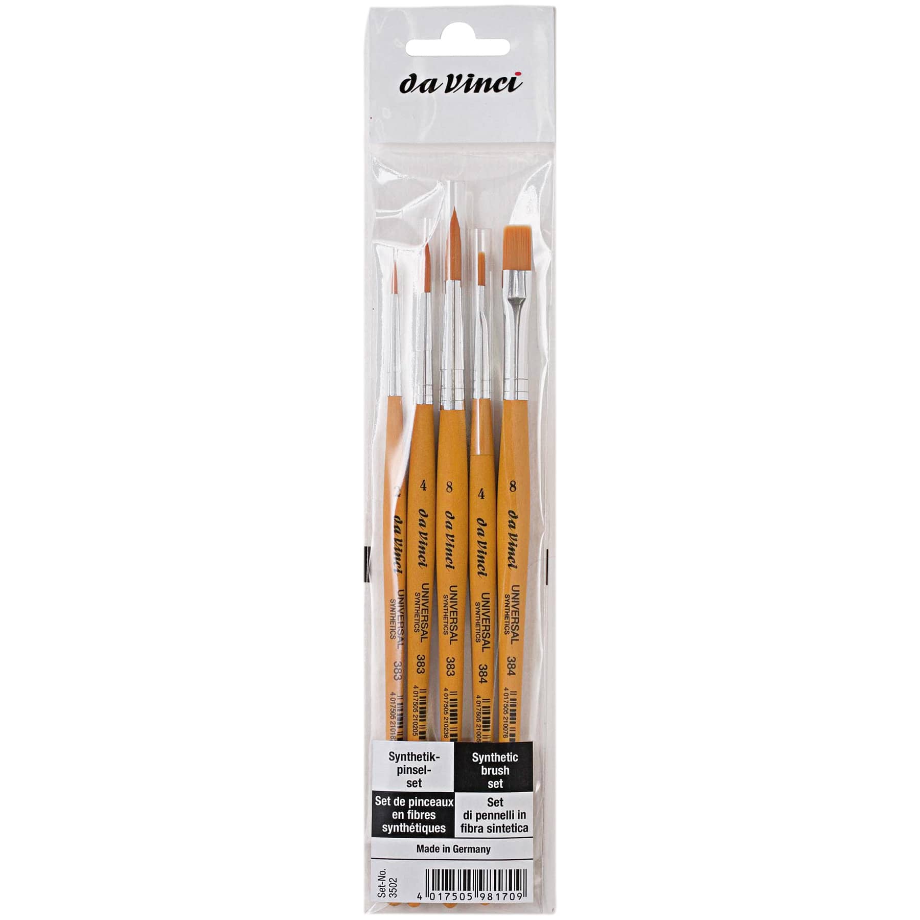 da Vinci UNIVERSAL Synthetic Brush Set 