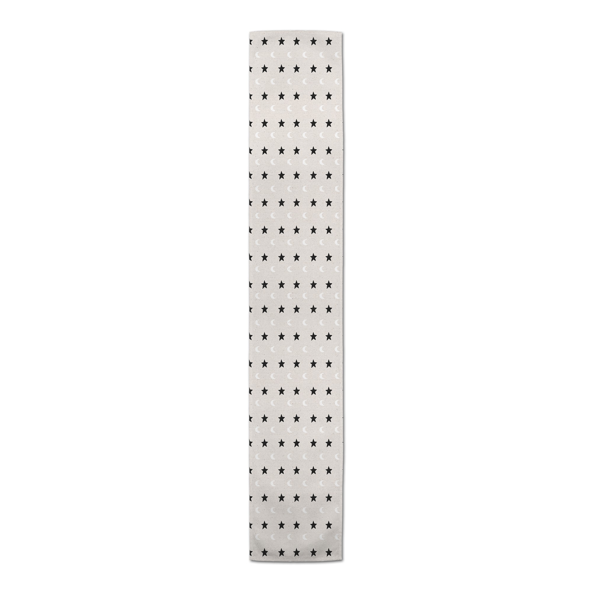 72" Moon And Stars Poly Twill Table Runner