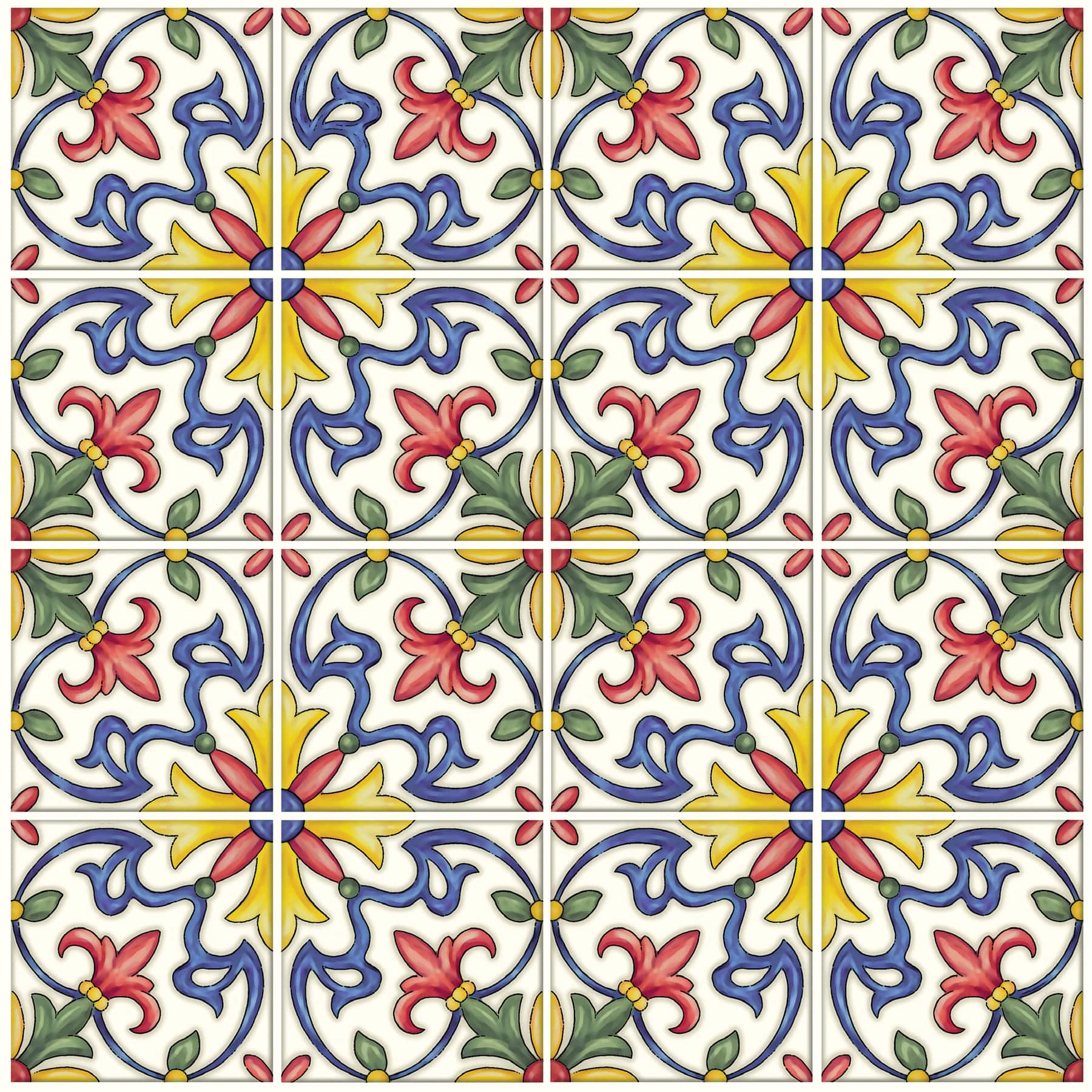 InHome Tuscan Tile Peel & Stick Backsplash Tiles