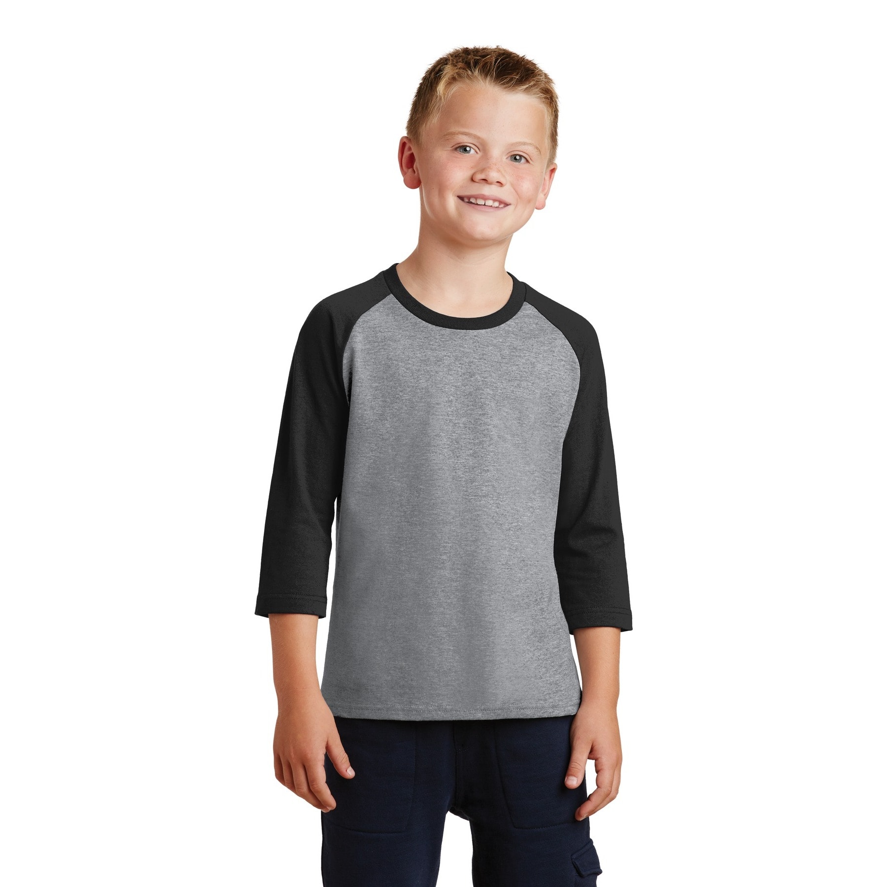 Port & Company Youth Raglan Tee
