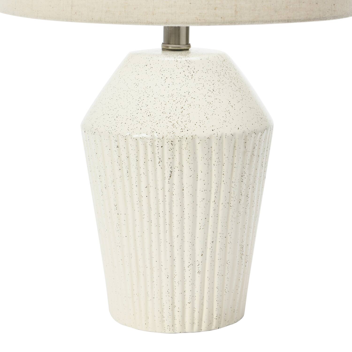 Hello Honey® 21" Round Stoneware Desk Lamp