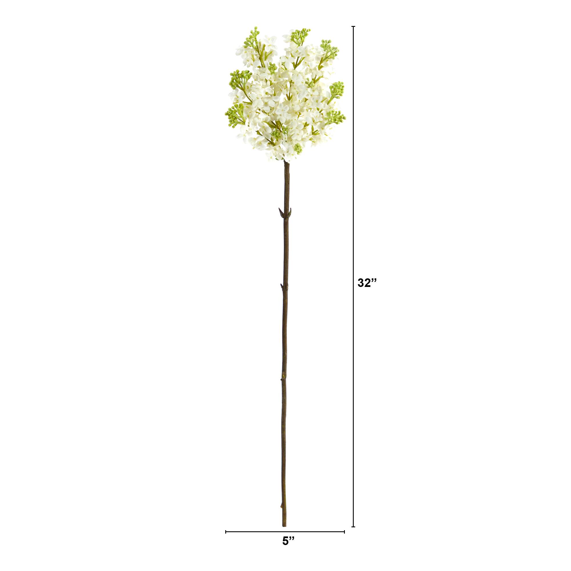 32'' Lilac Artificial Flower Stem, 4ct.