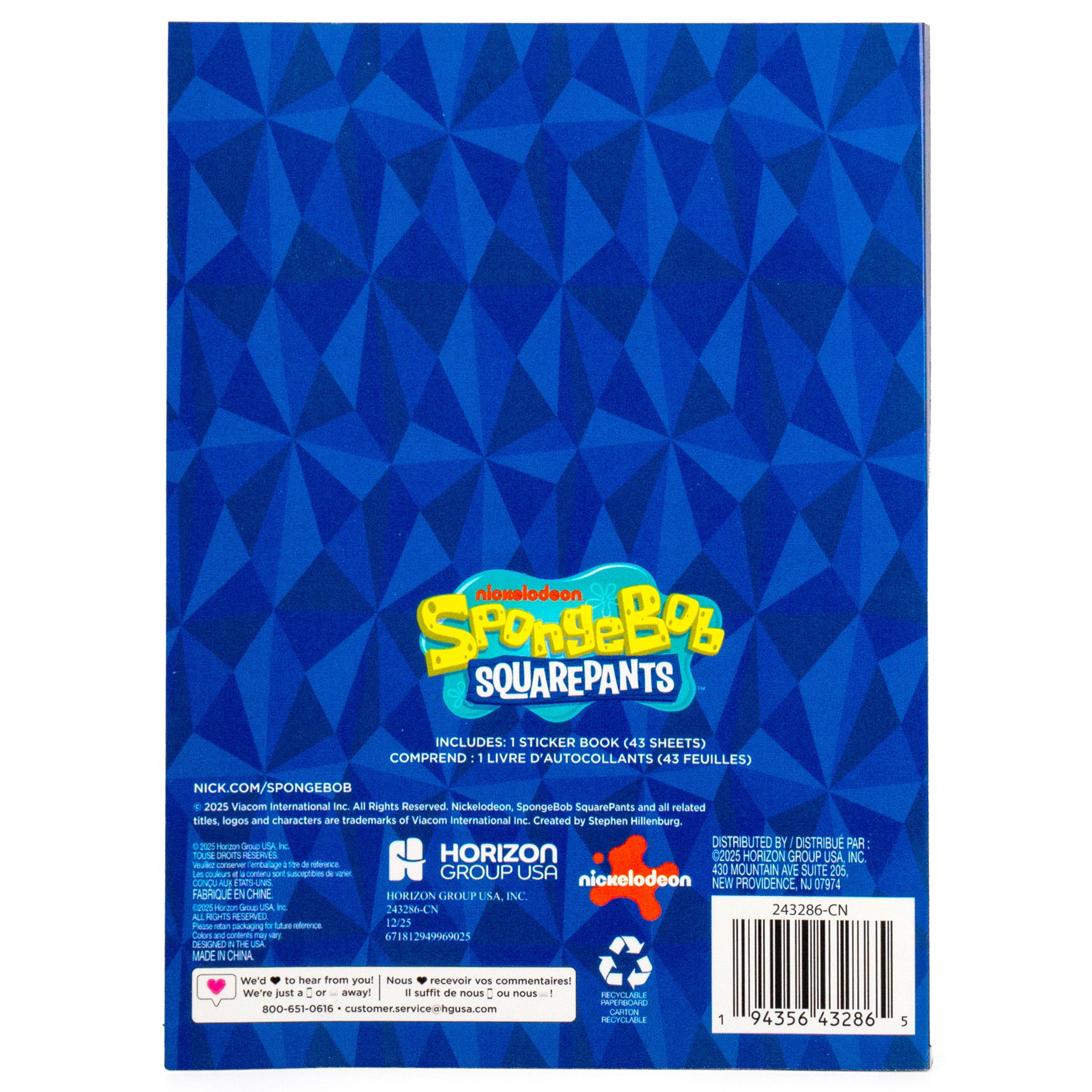 SpongeBob SquarePants™ 1,500+ Sticker Book