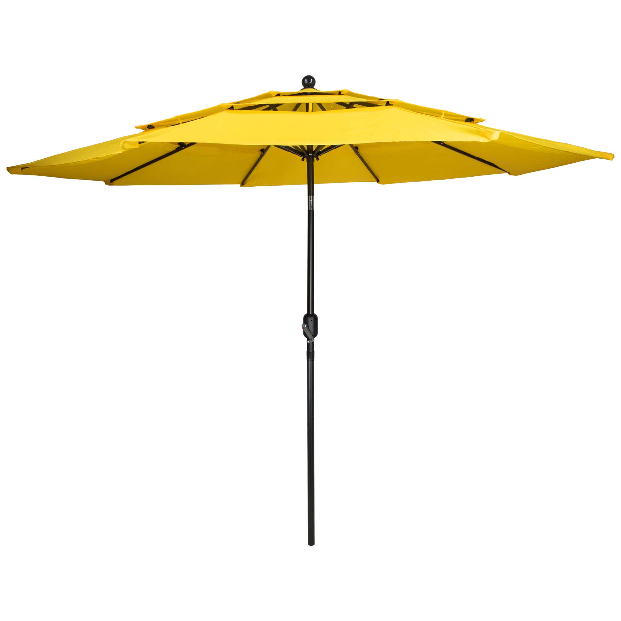 9.75ft. Outdoor Patio Market Umbrella with Hand Crank & Tilt