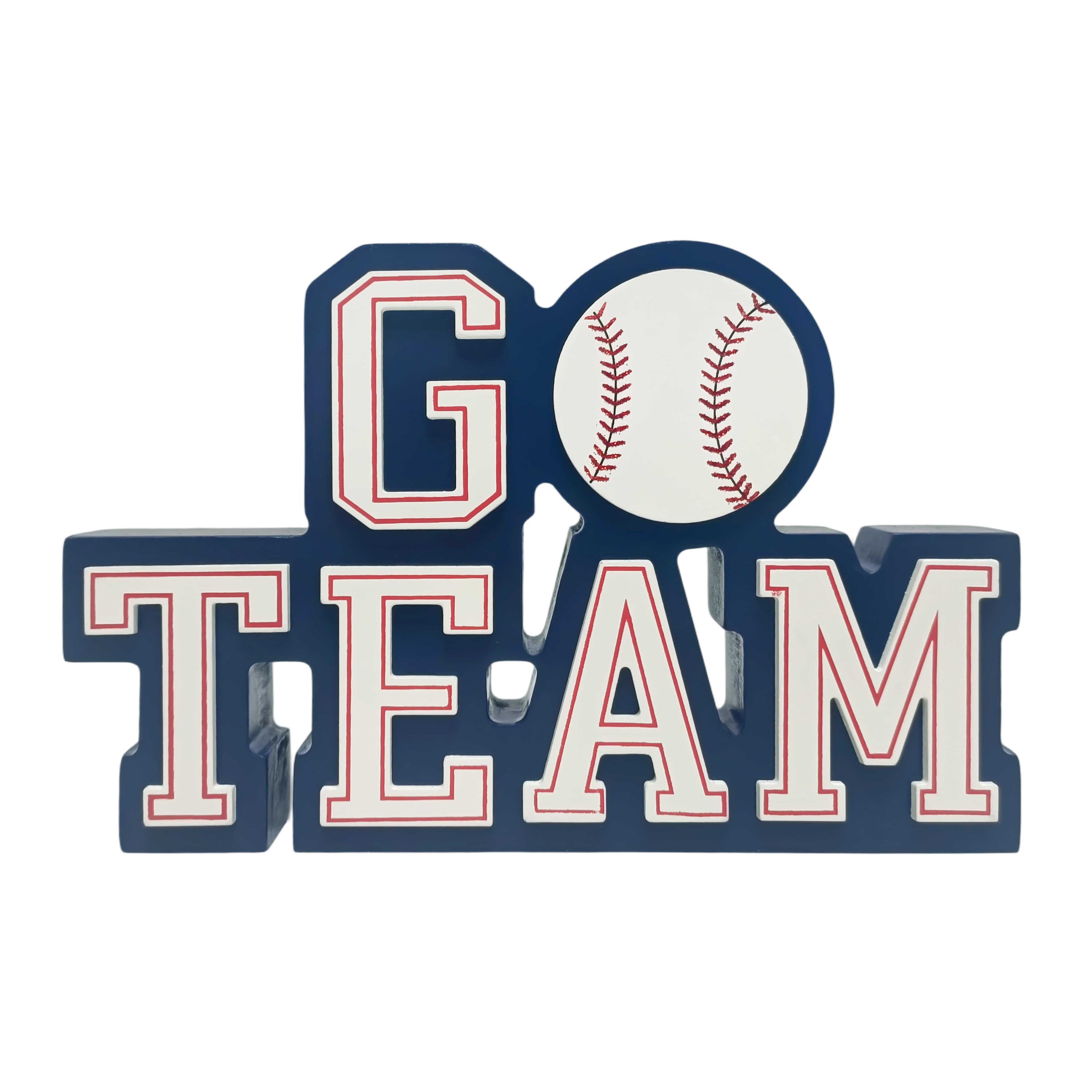 8.5" Go Team Tabletop Sign by Ashland®