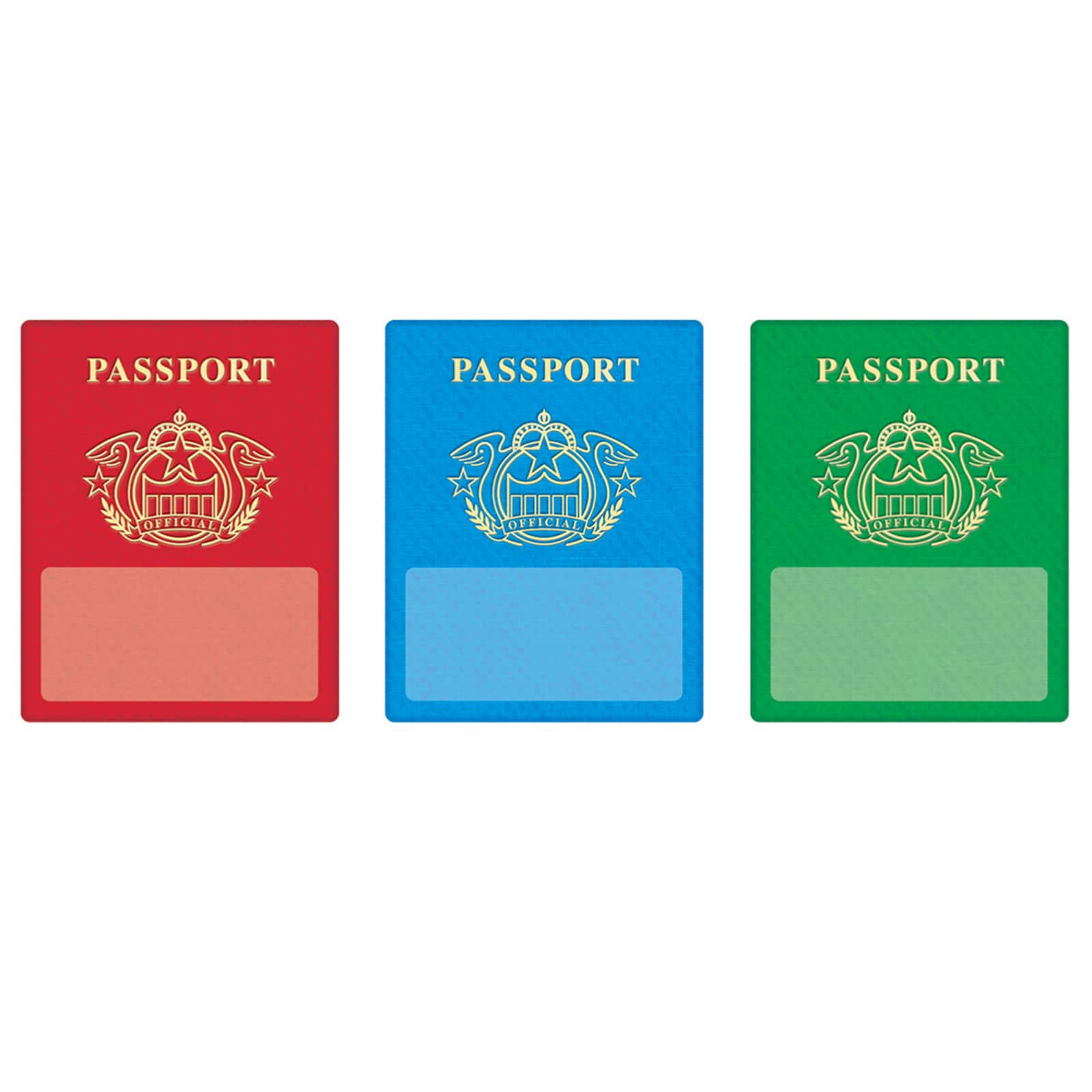 TREND Enterprises® Passports Classic Accents® Variety Pack, 3 Packs of 36