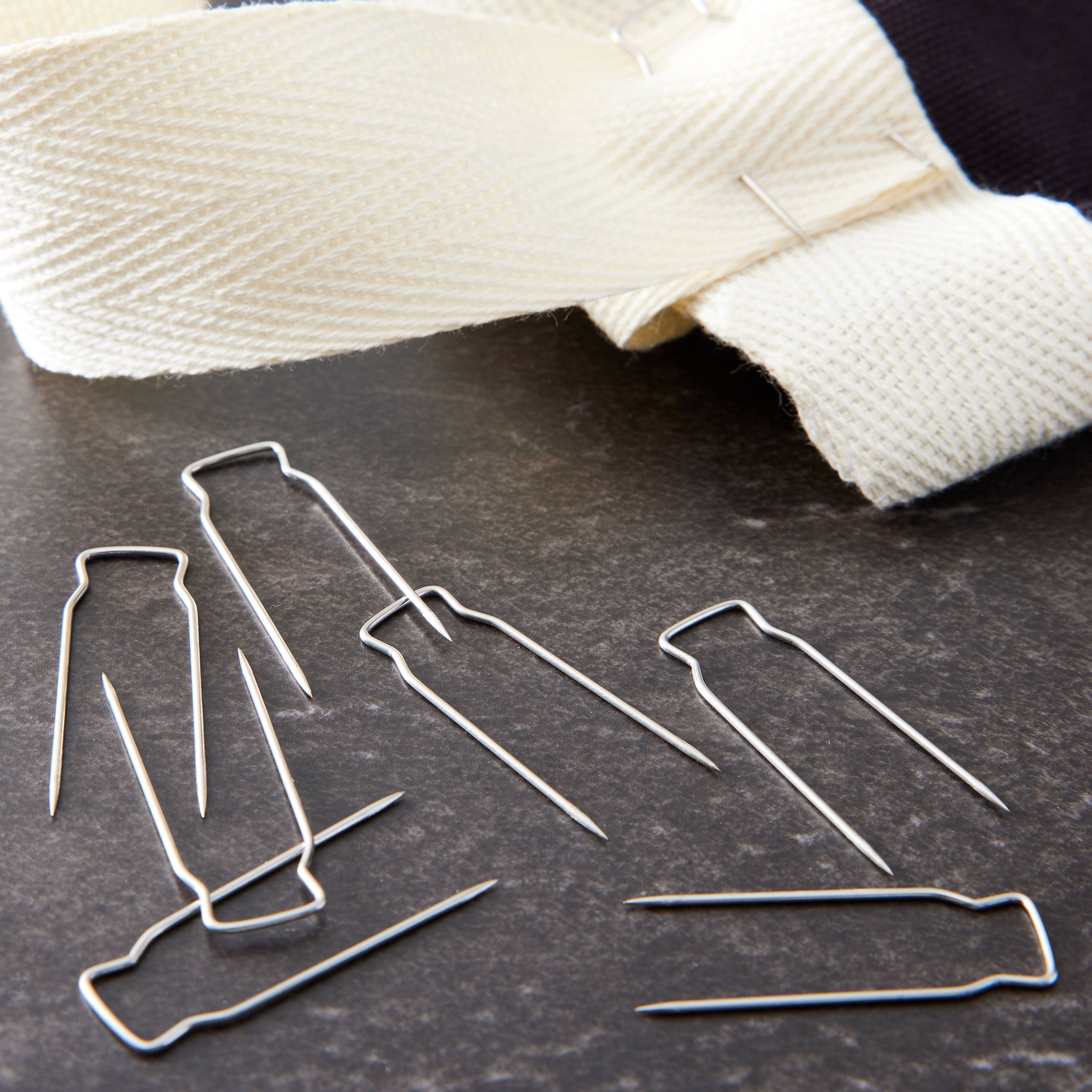 12 Packs: 25 ct. (300 total) Nickel Tidy Pins by Loops & Threads™