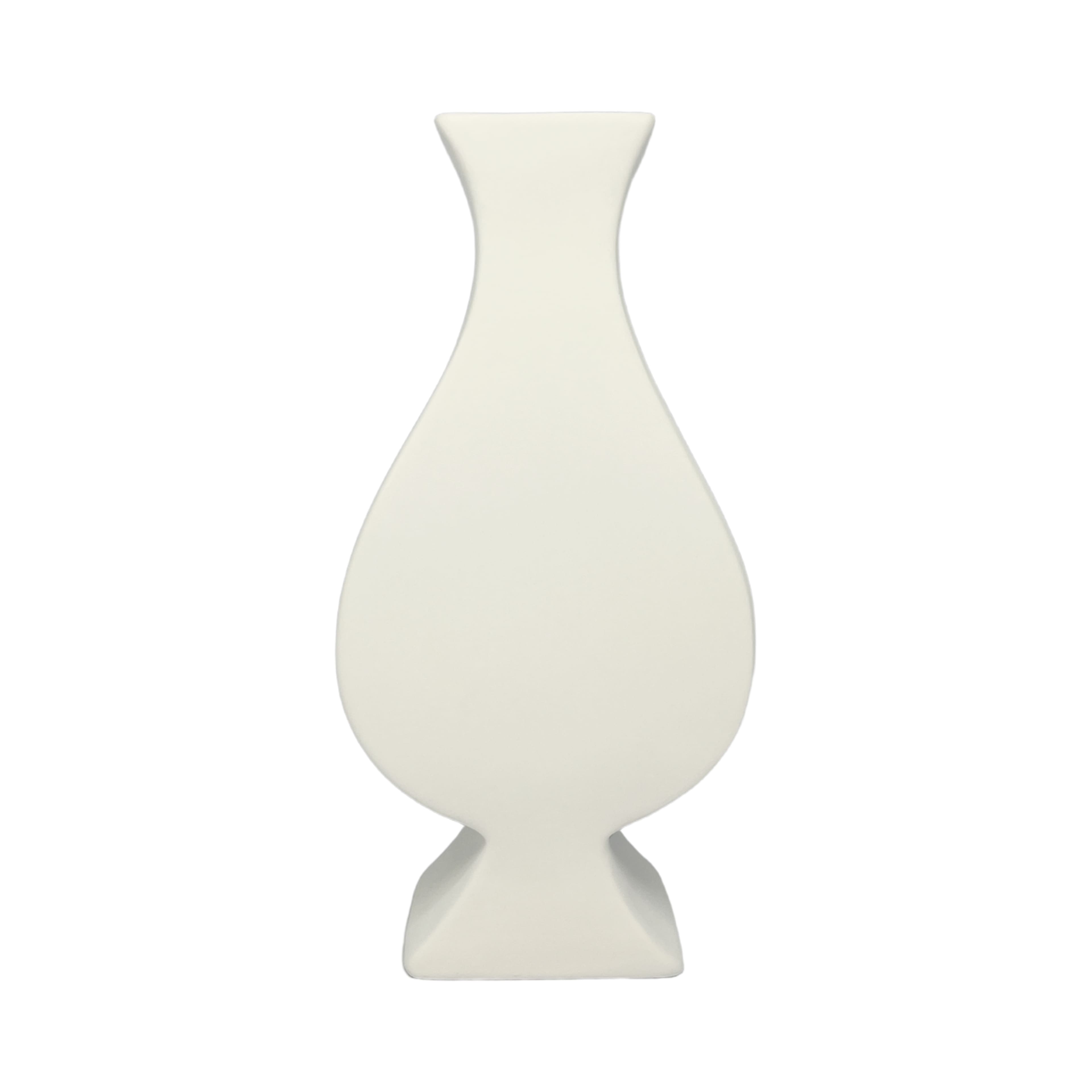 Jonathan Adler x Michaels 11.75" Flat DIY Ceramic Trumpet Vase