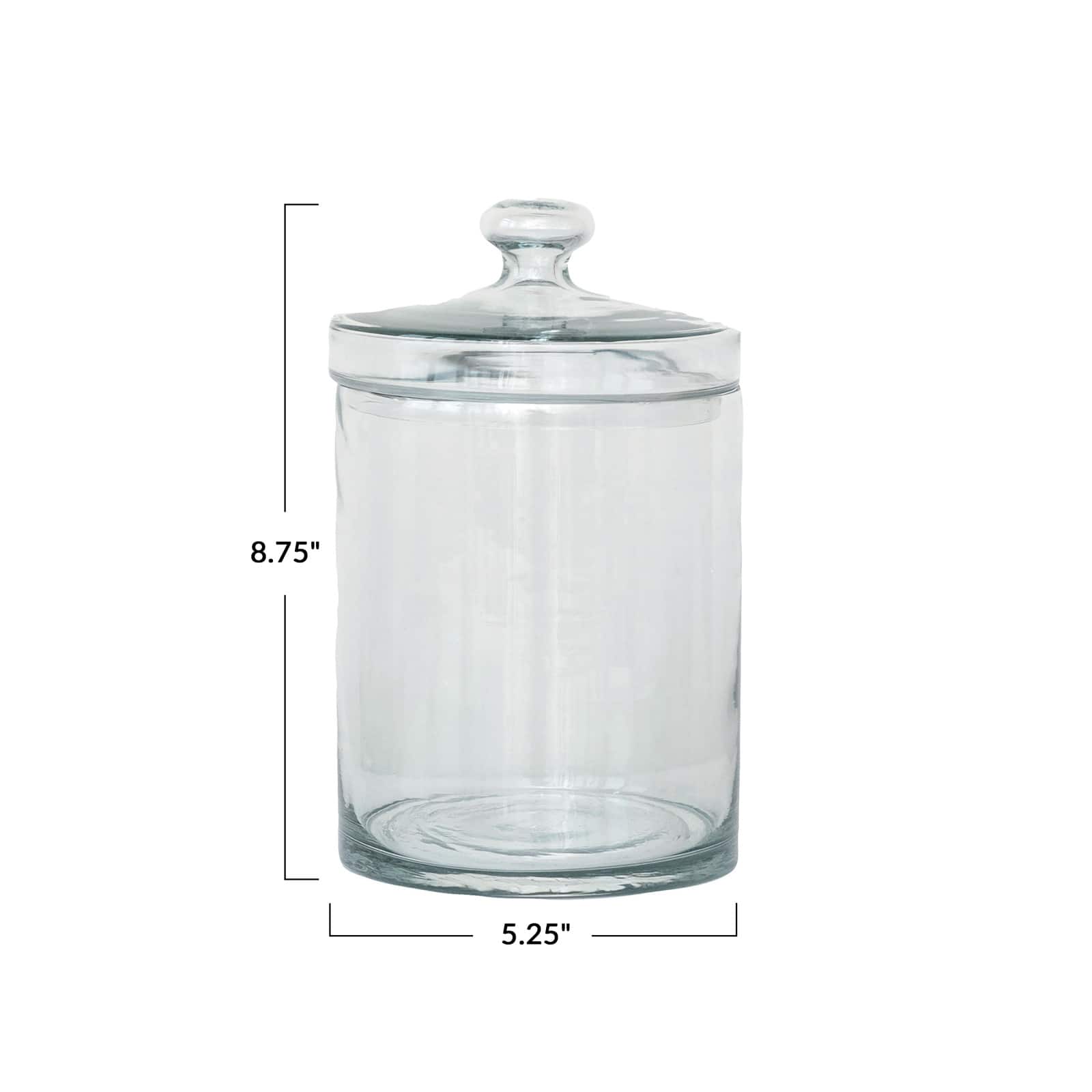 Hello Honey® Clear Classic Glass Jar with Lid