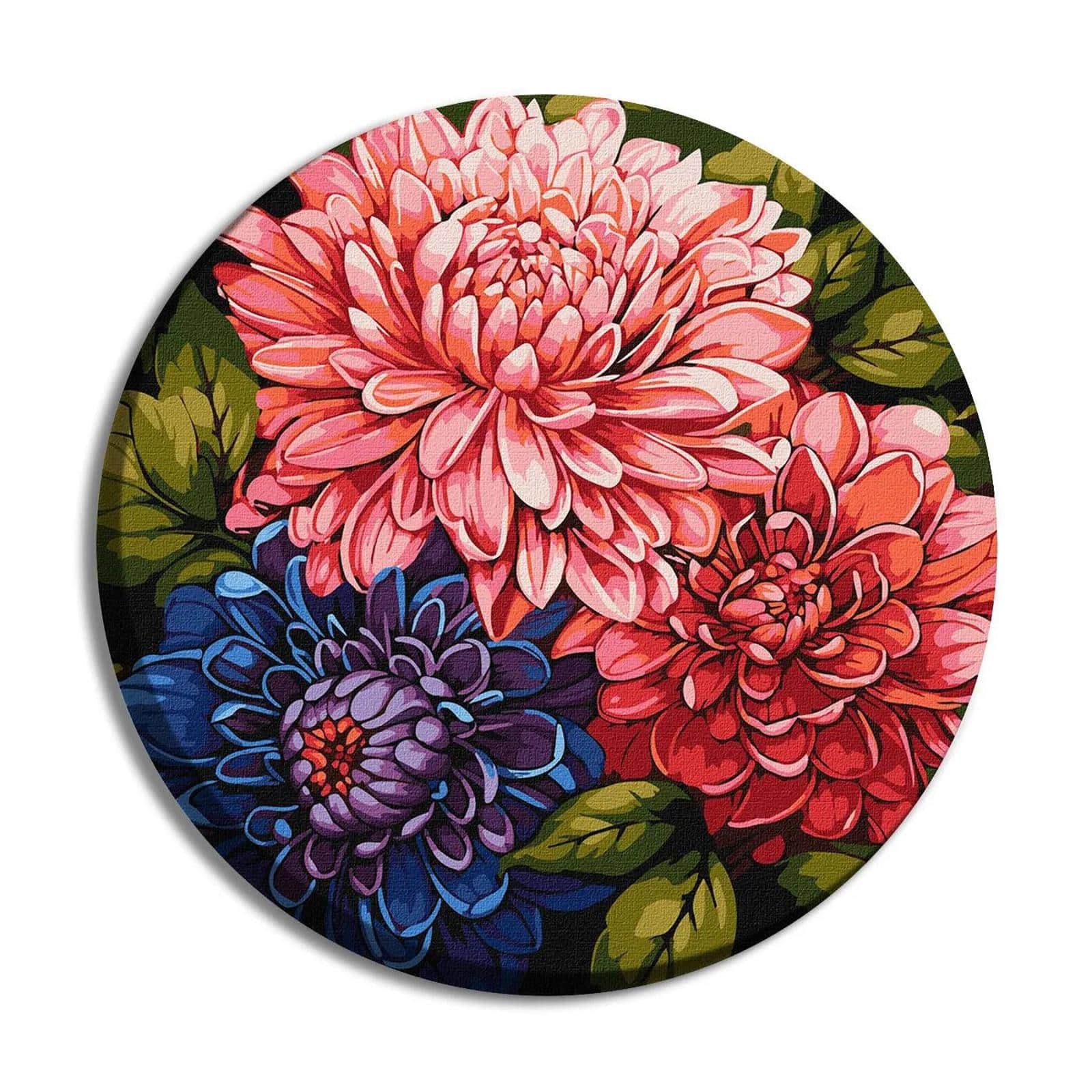 Ideyka Colorful Bouquet Painting by Numbers Kit