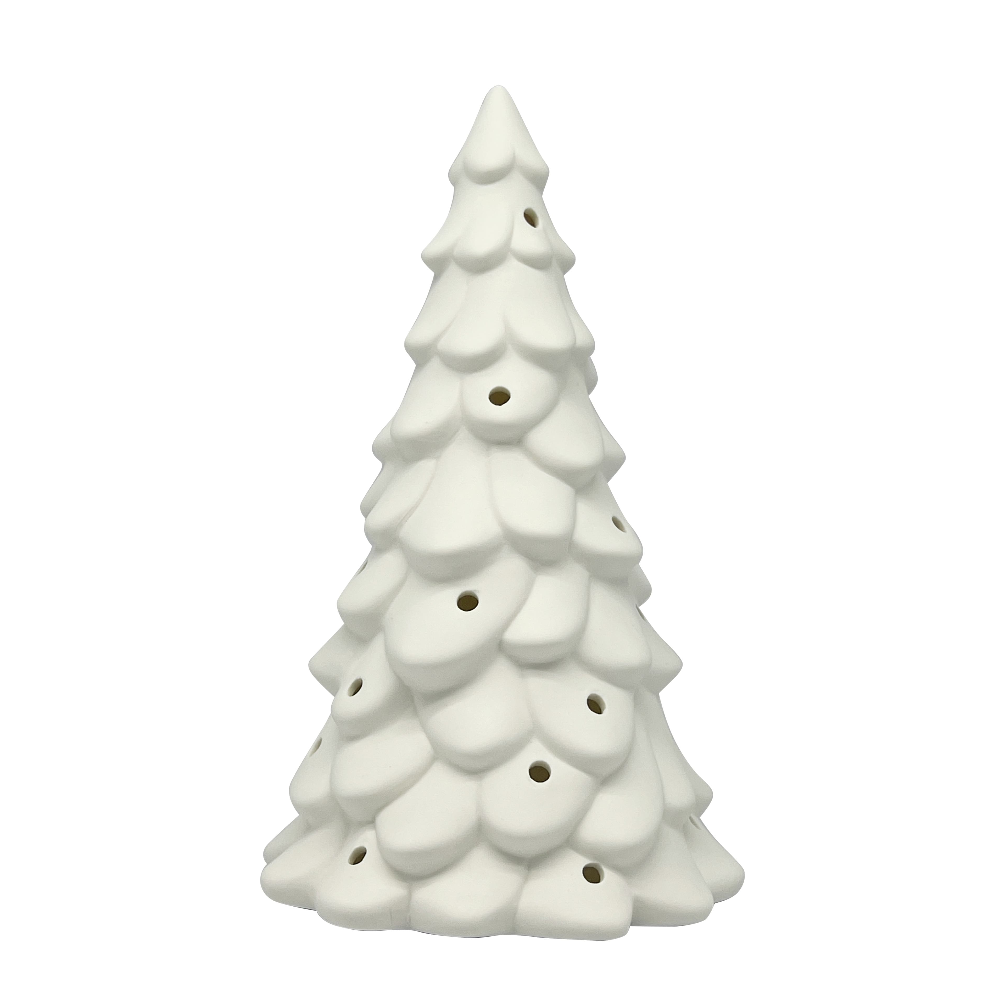 8.25" DIY LED Ceramic Christmas Tree Décor by Make Market®
