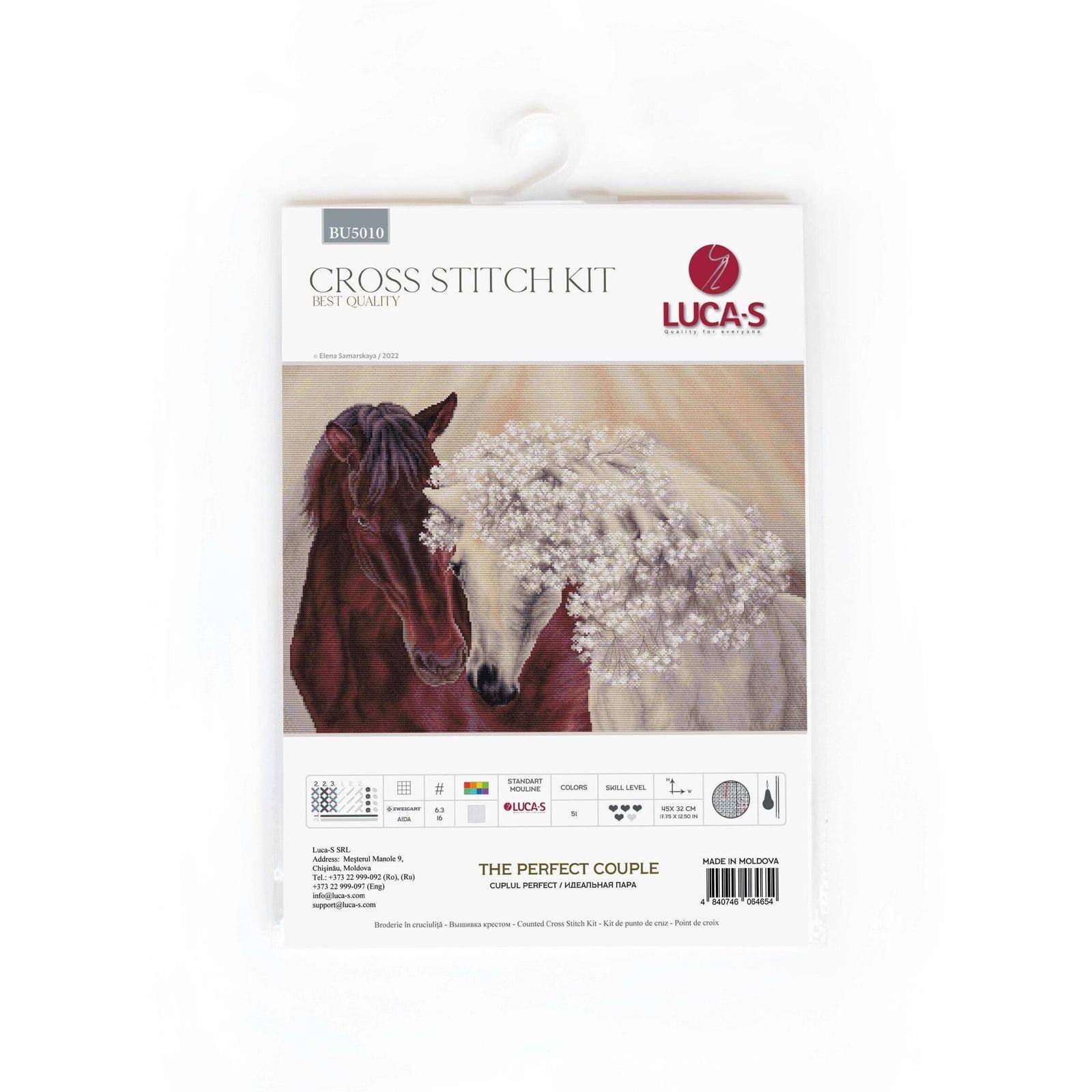 Luca-S The Perfect Couple Counted Cross Stitch Kit