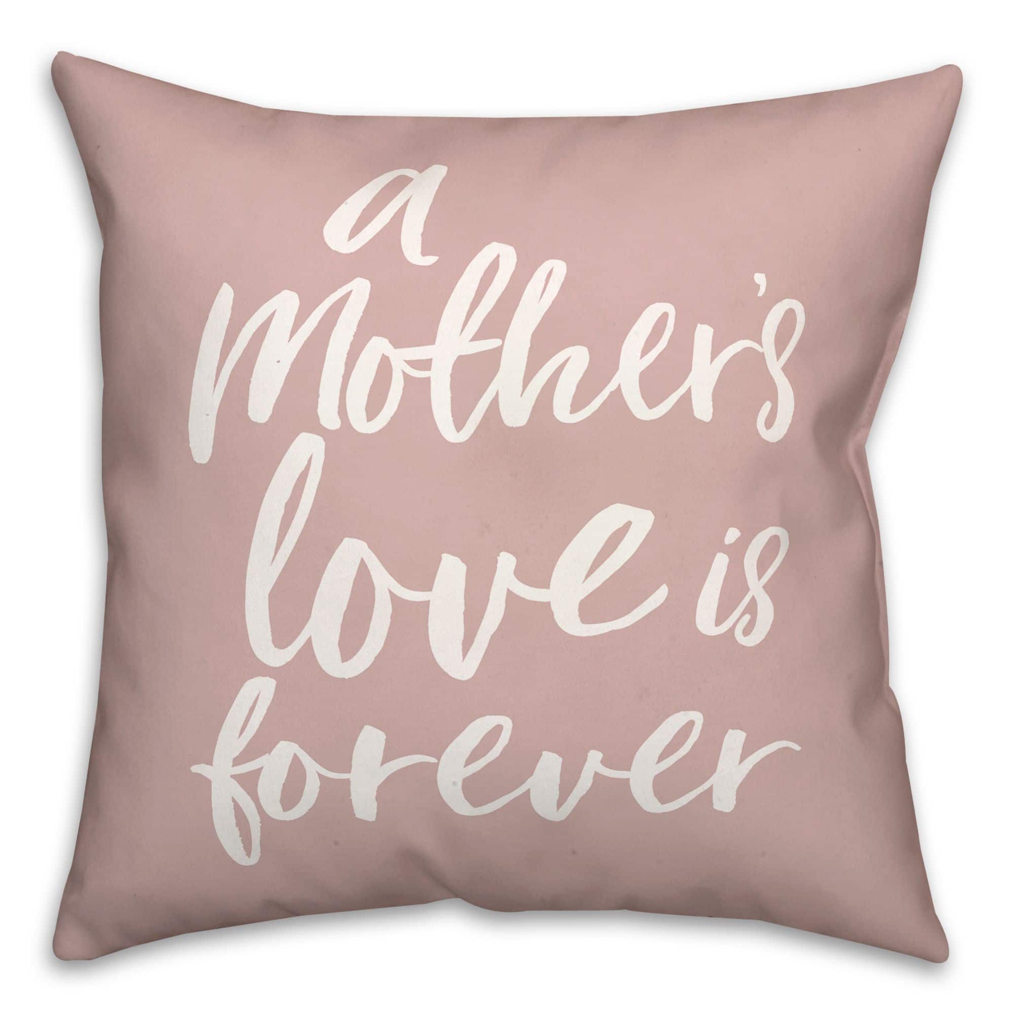 A Mother's Love Throw Pillow