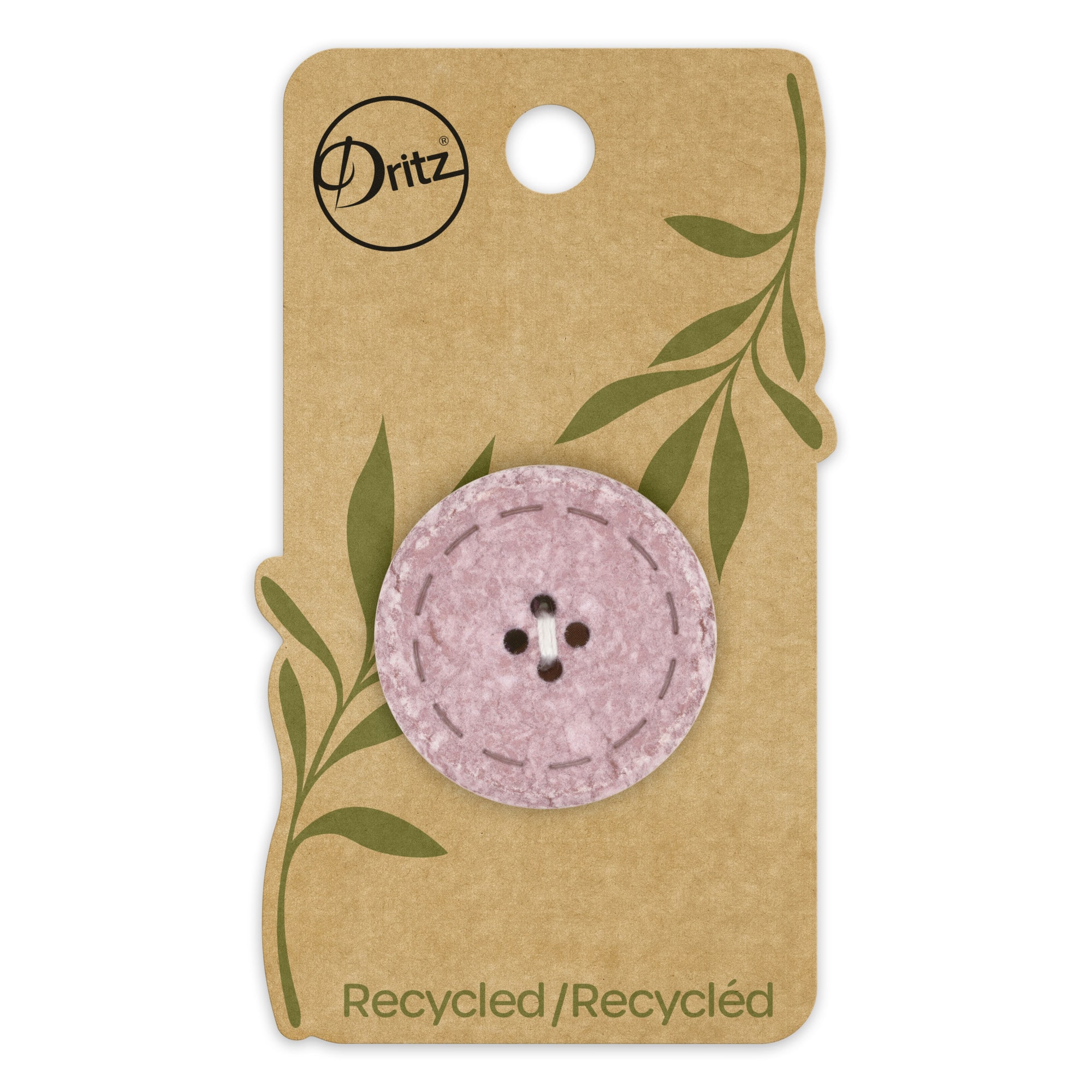 Dritz® 30mm Recycled Cotton Round Stitch Button
