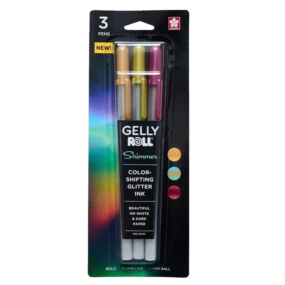 Sakura® Gelly Roll® Shimmer 0.5mm Bold Comet Gel Pen Set