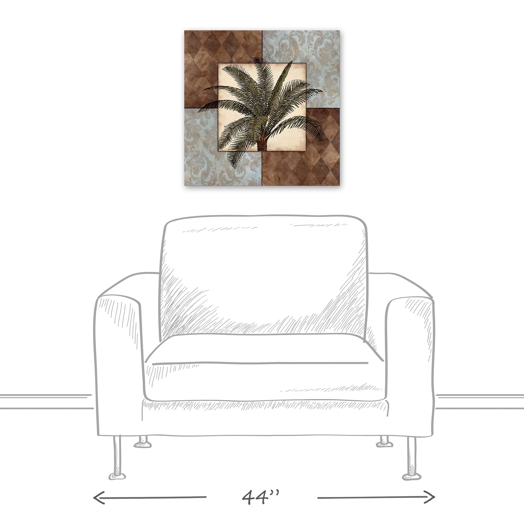 Spa Palm 20" x 20" Canvas Wall Art