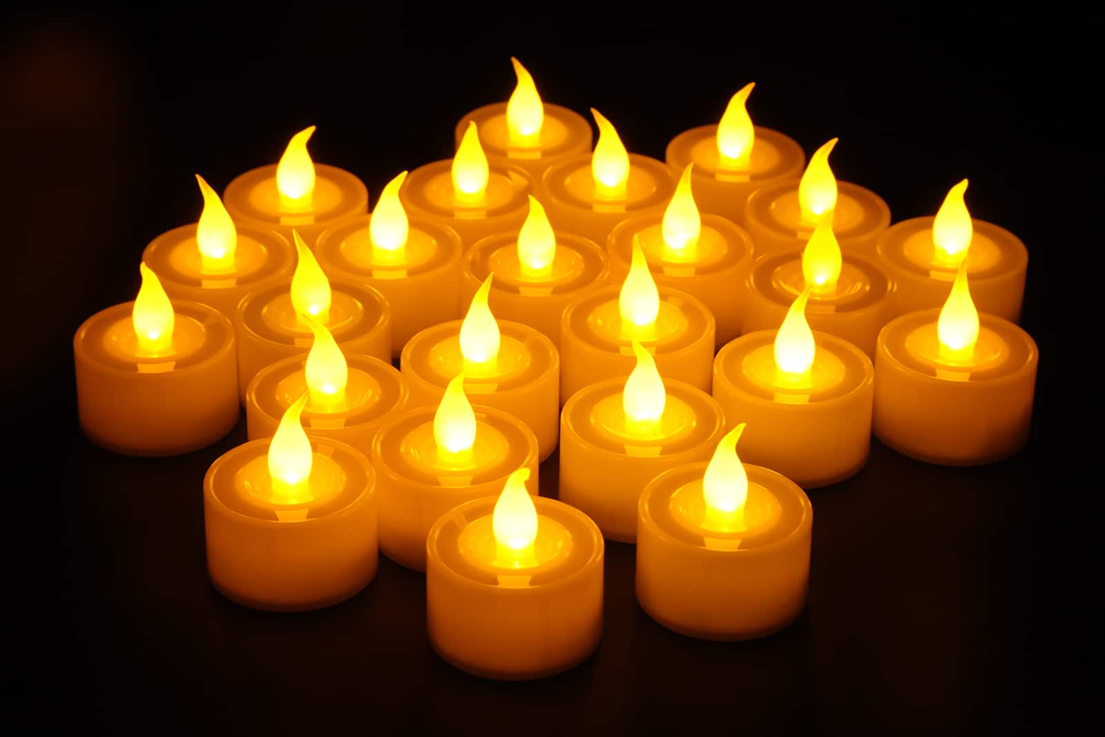 12 Packs: 24 ct. (288 total) Basic Elements™ Ivory LED Tealights by Ashland®