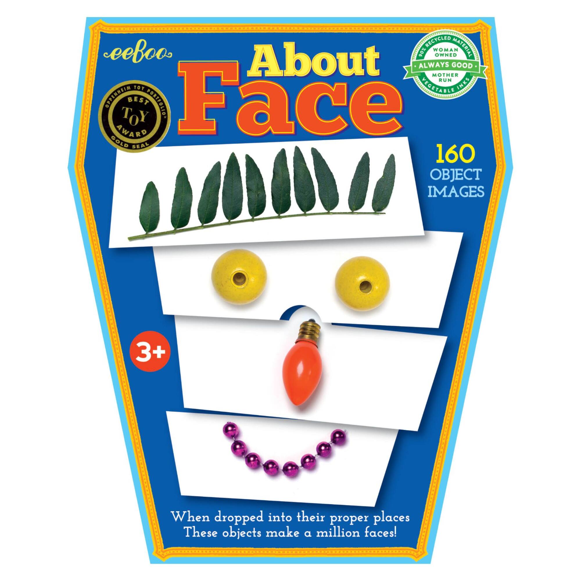 eeBoo About Face Object Cards